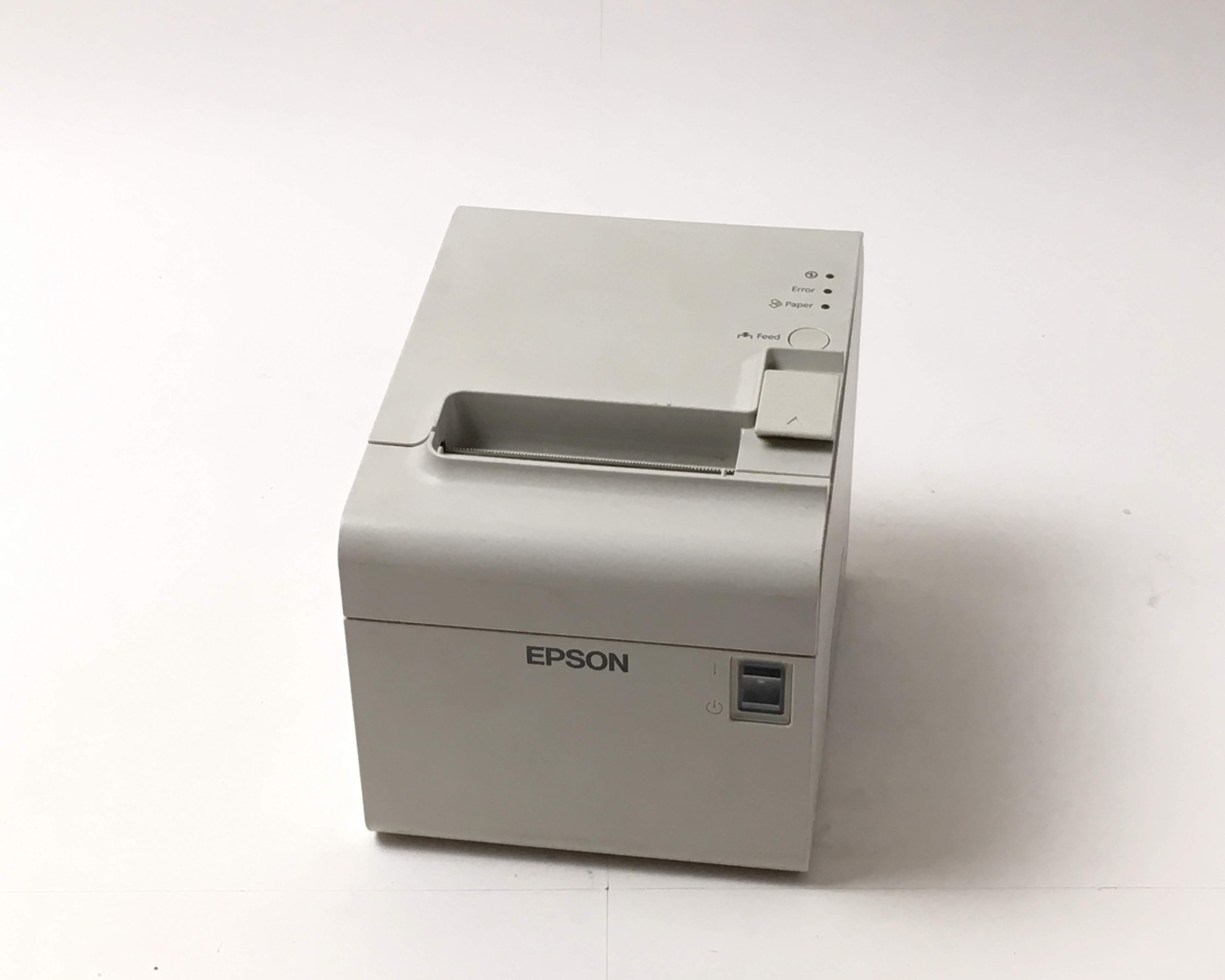 【中古】EPSON レシートプリンター　TM-T90II(USB/80mm)ホワイト　メイン画像