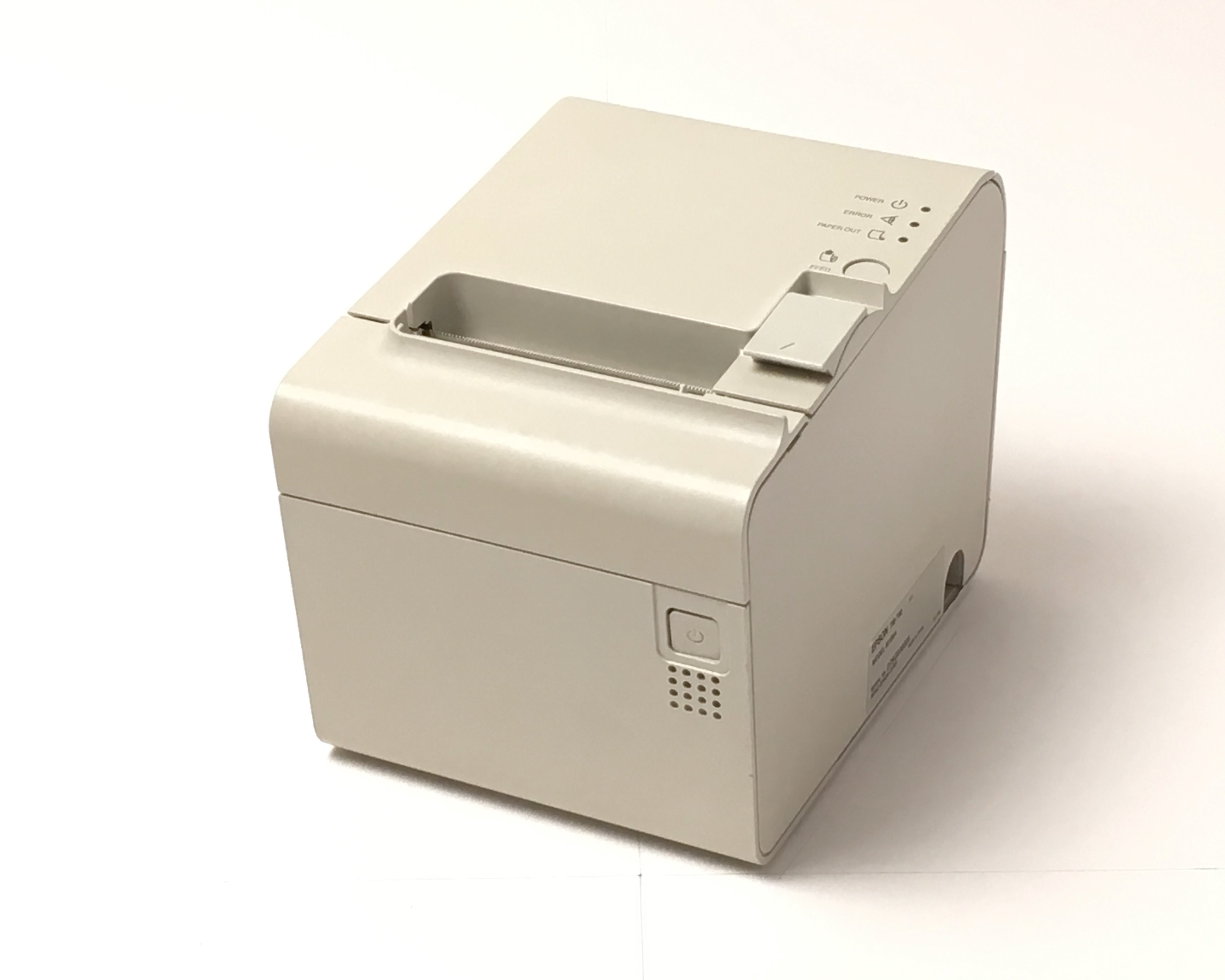 【中古】EPSON レシートプリンタ TM-T90(パラレル/80mm)ホワイト メイン画像