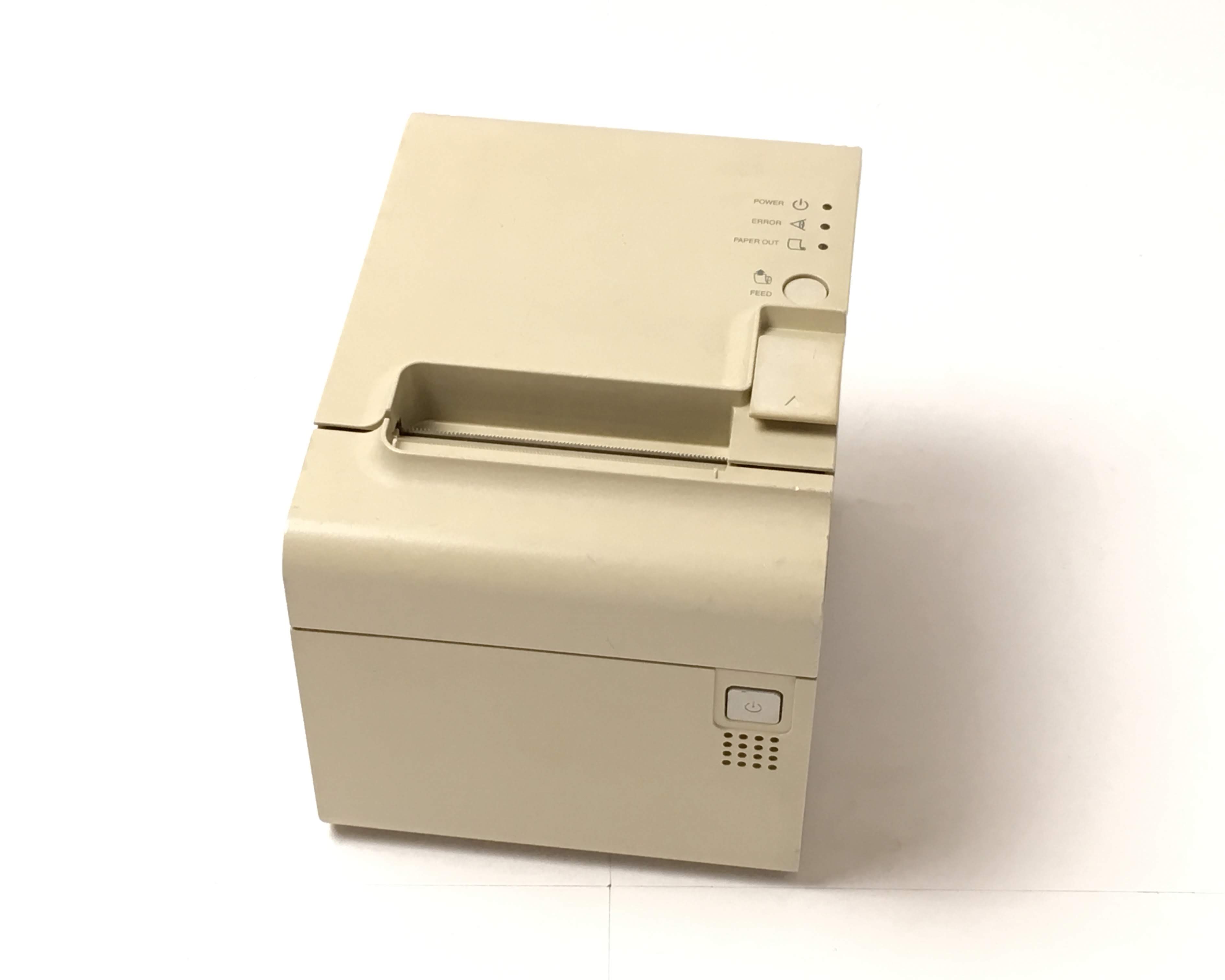 【中古】レシートプリンタ　EPSON TM-T90(RS232C/58mm)ホワイト　メイン画像