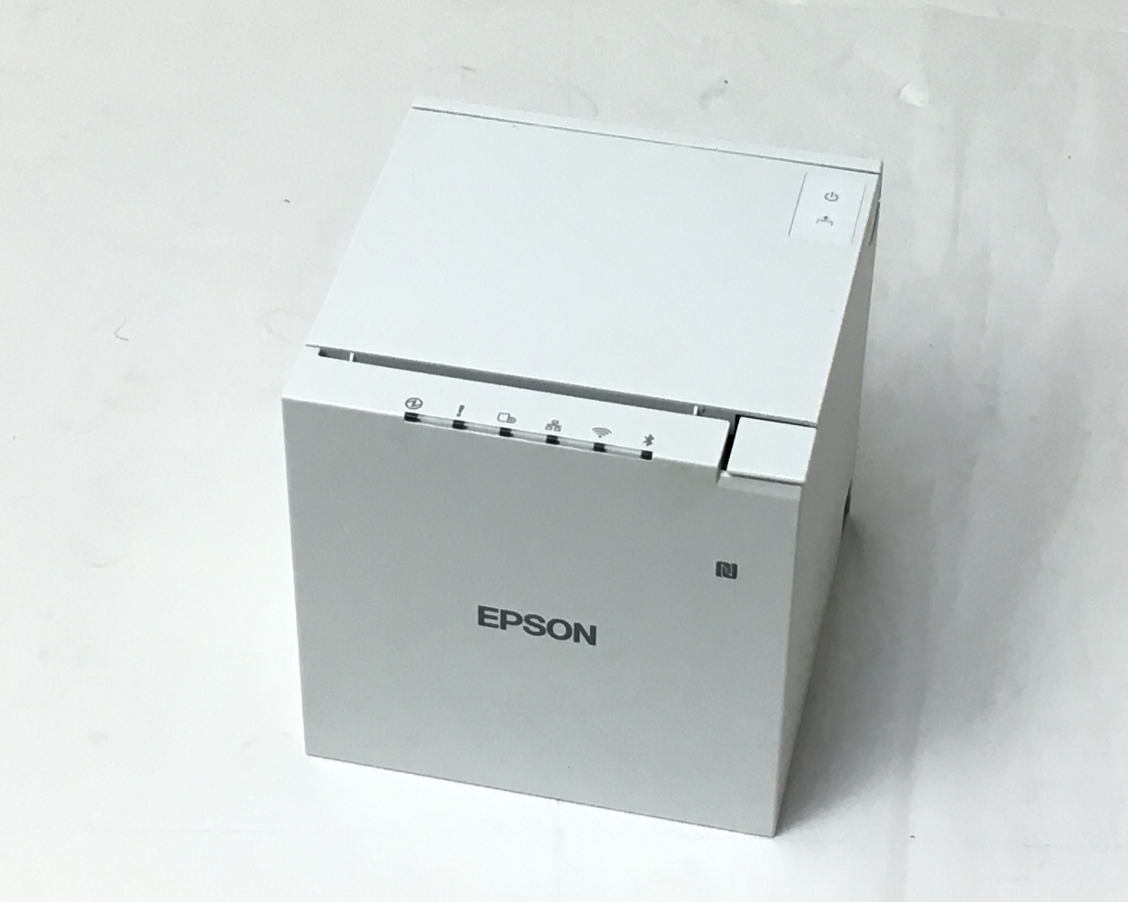【中古】EPSON レシートプリンタ TM-M30III-H (USB・LAN・Bluetooth/80mm)ホワイト　メイン画像