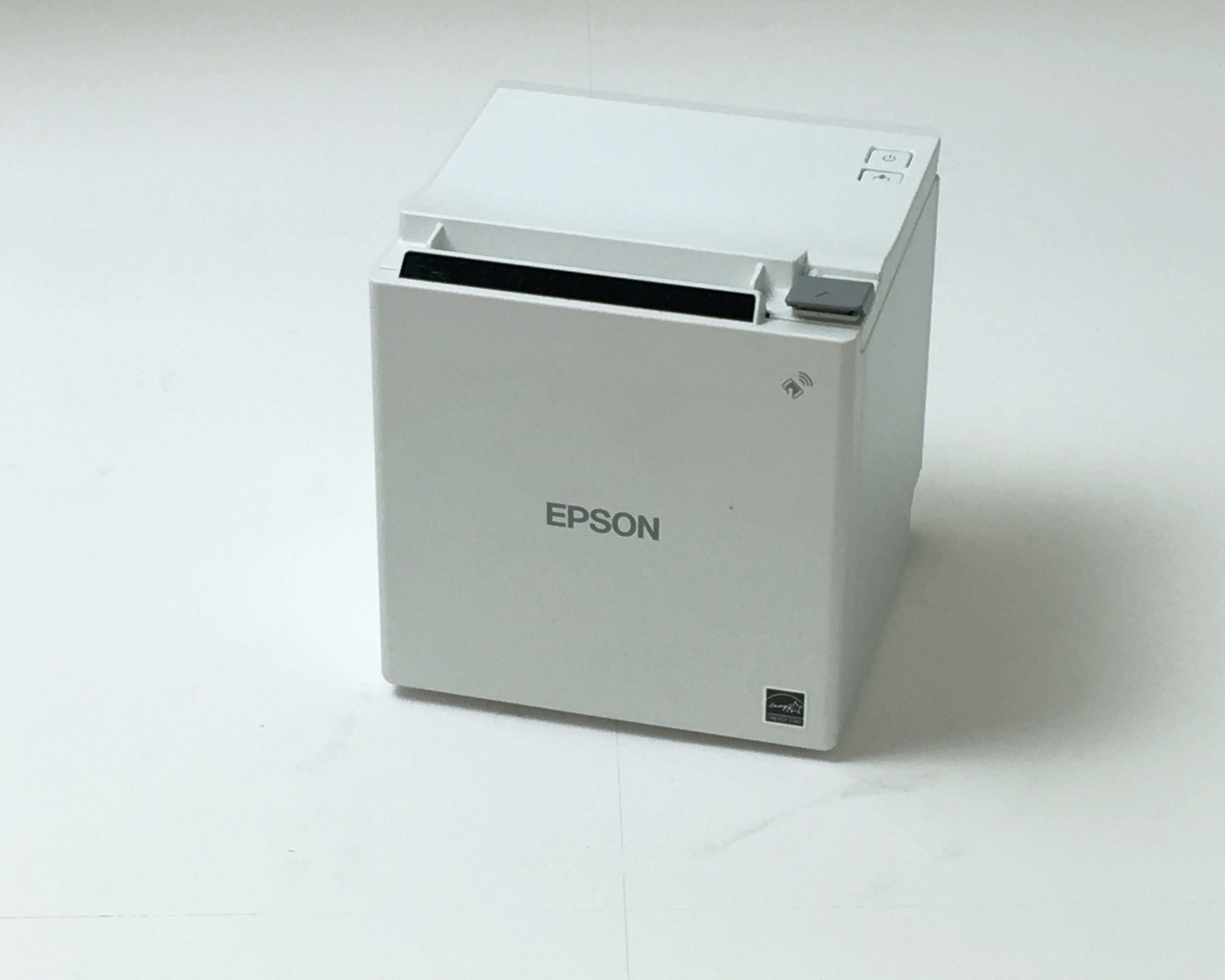 【中古】EPSON レシートプリンタ TM-M30(USB・LAN・Bluetooth/80mm)ホワイト　メイン画像