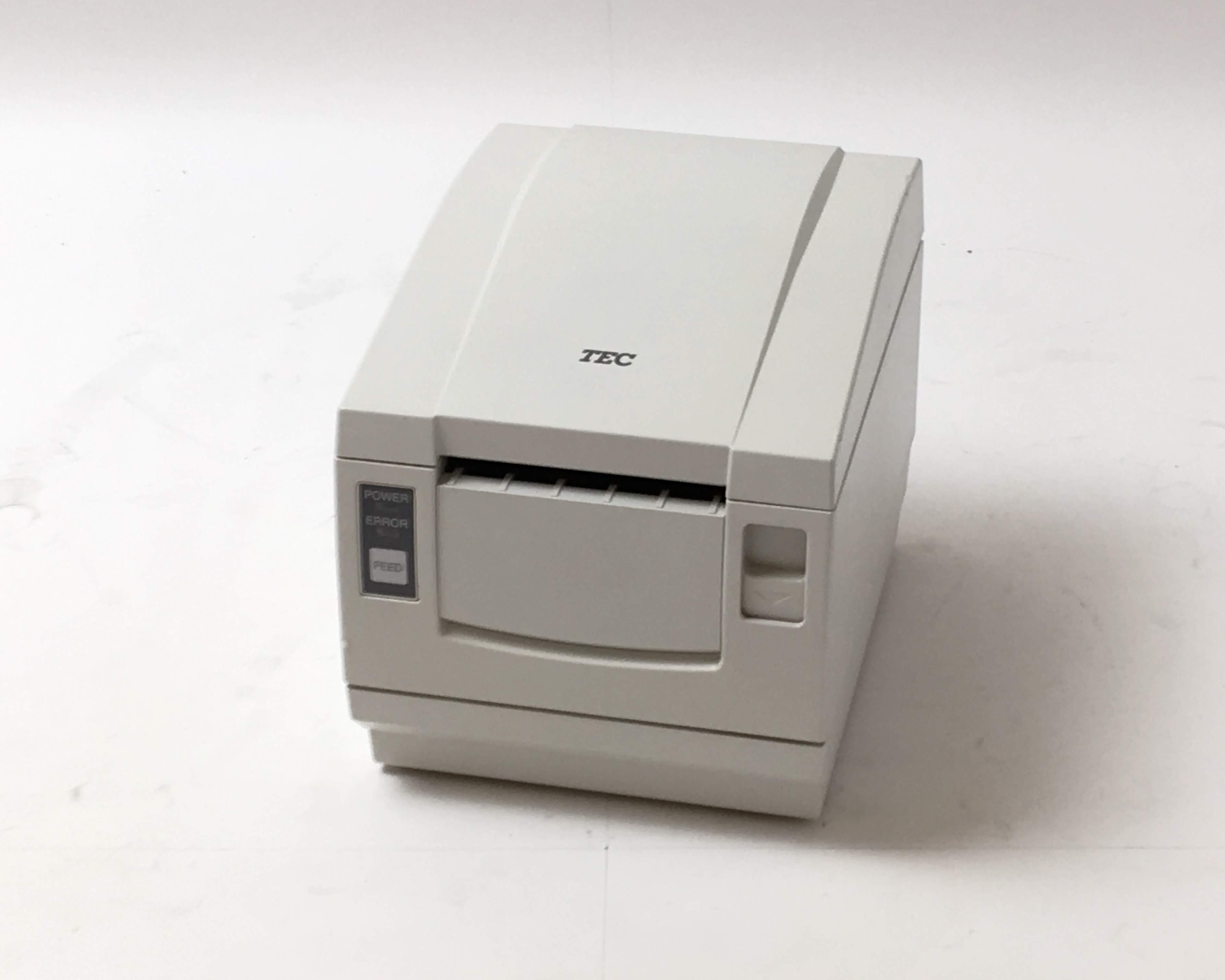 【中古】TEC レシートプリンタ　 TRST-56-U-2W-R(USB/58mm)ホワイト　メイン画像