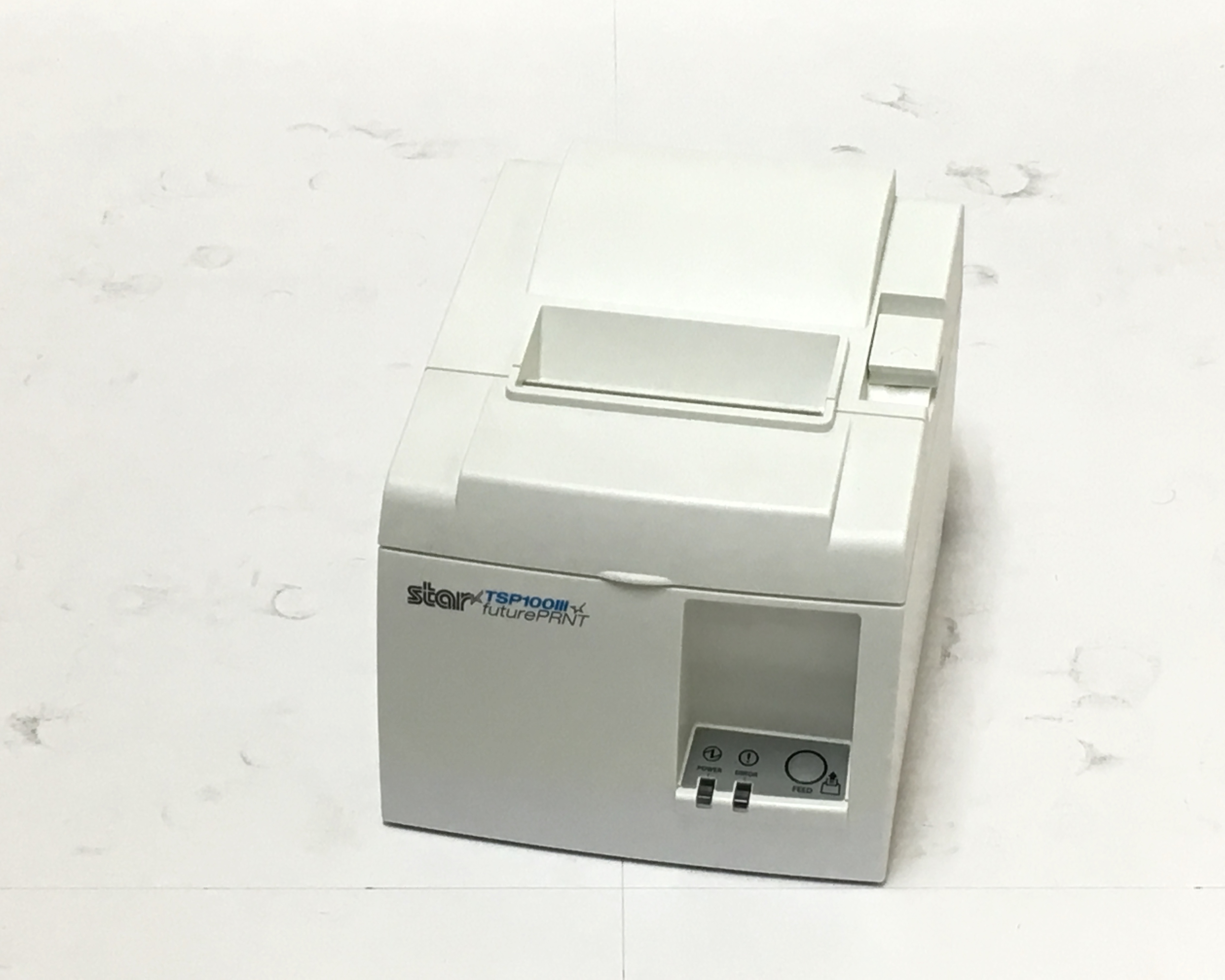 【中古】STARレシートプリンタ TSP143III(USB/58mm)ホワイト 　メイン画像