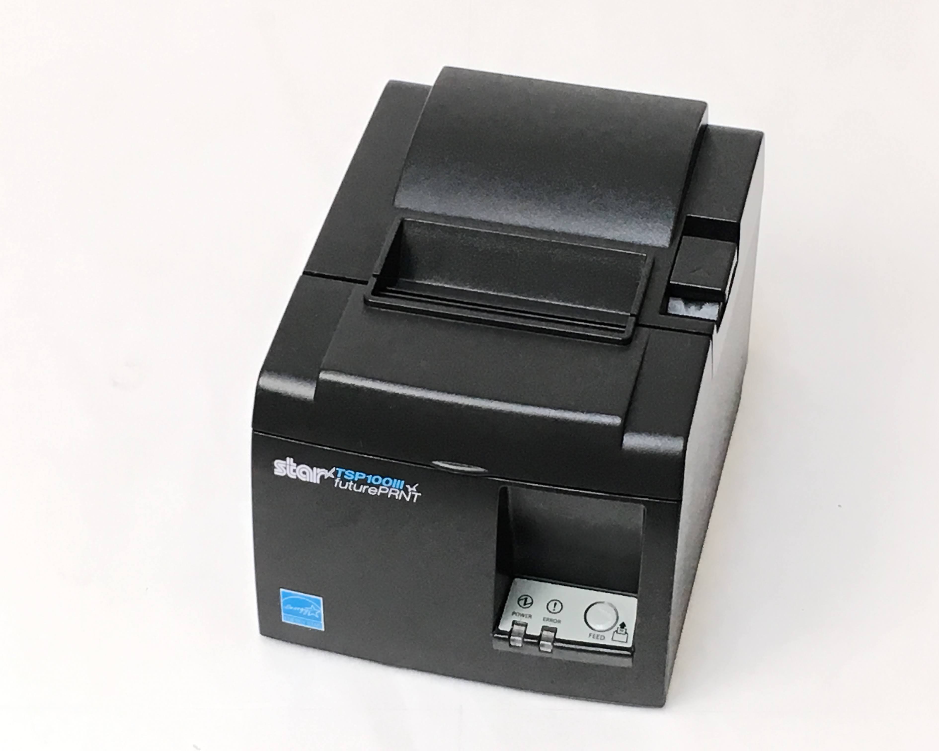 【中古】STARレシートプリンタ TSP143III(USB/80mm)ブラック　メイン画像