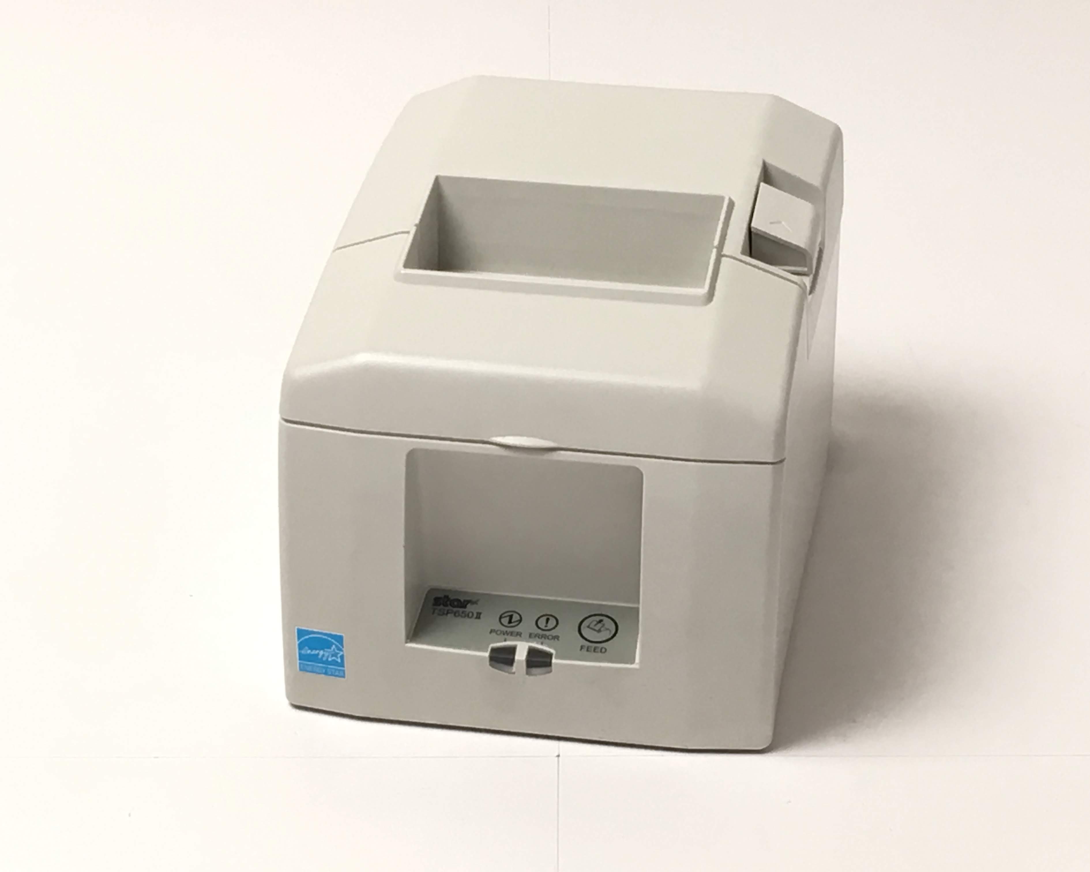 【中古】レシートプリンタ　Star STAR TSP654II(Bluetooth/80mm)ホワイト　メイン画像