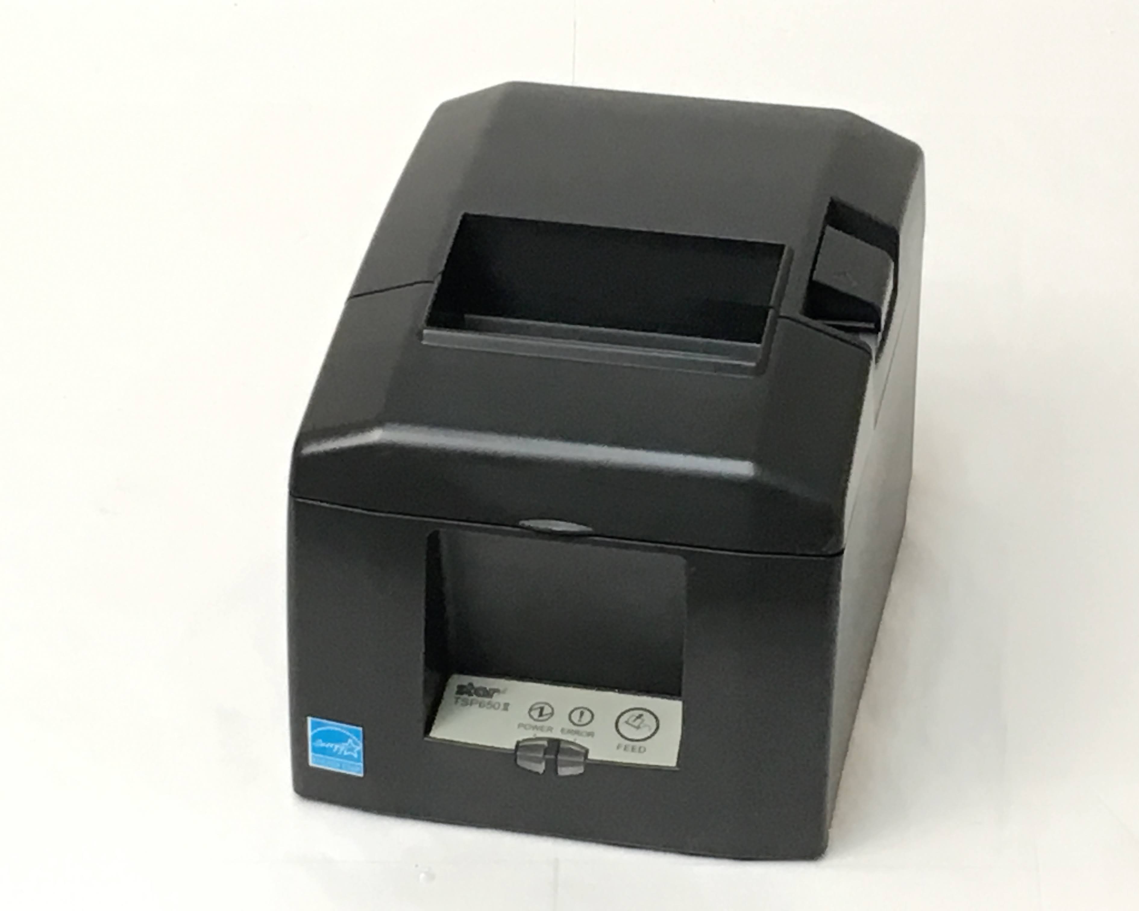 【中古】Starレシートプリンタ TSP654II(LAN/80mm)ブラック　メイン画像