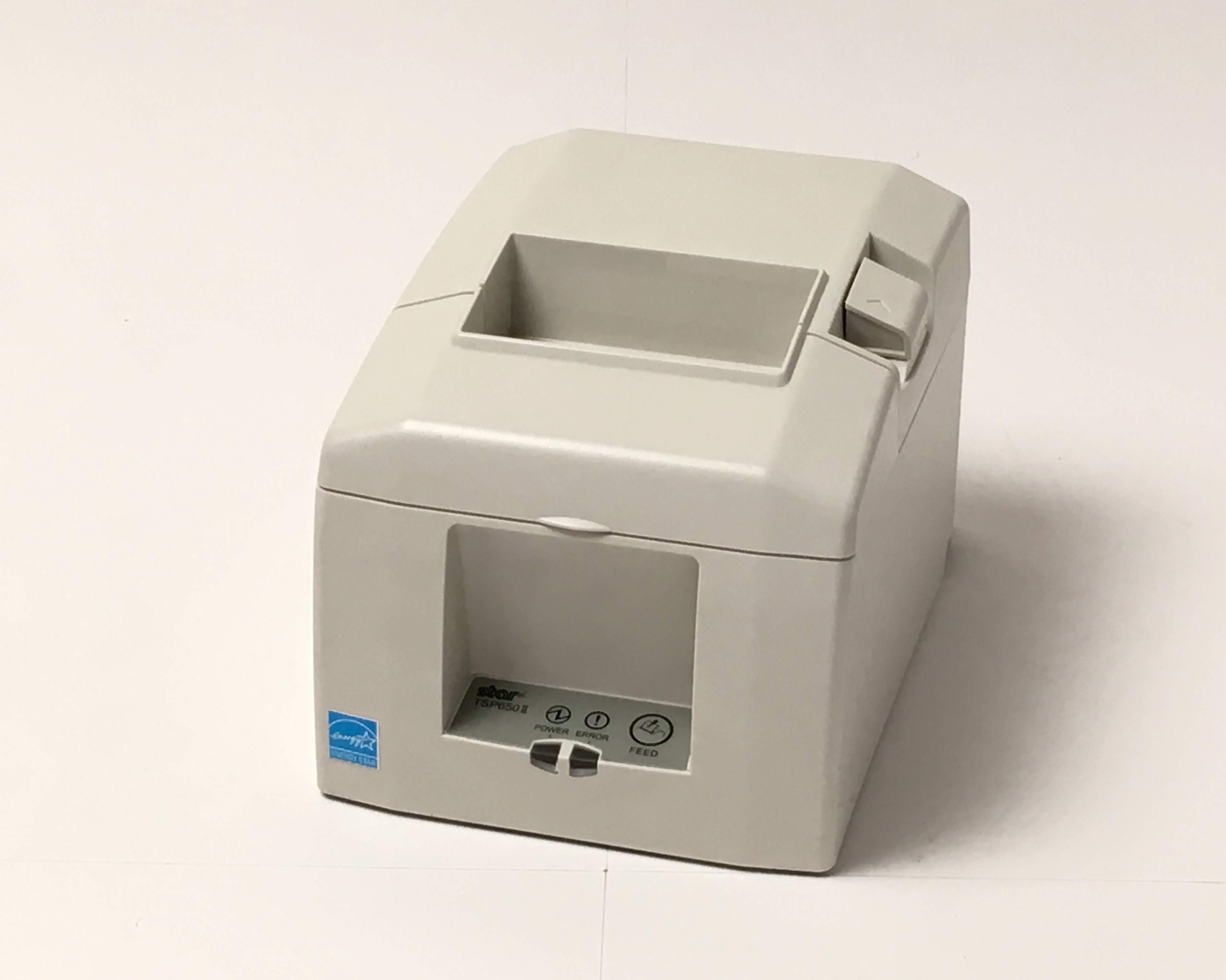 【中古】STAR レシートプリンター TSP654(LAN/80mm)ホワイト　メイン画像