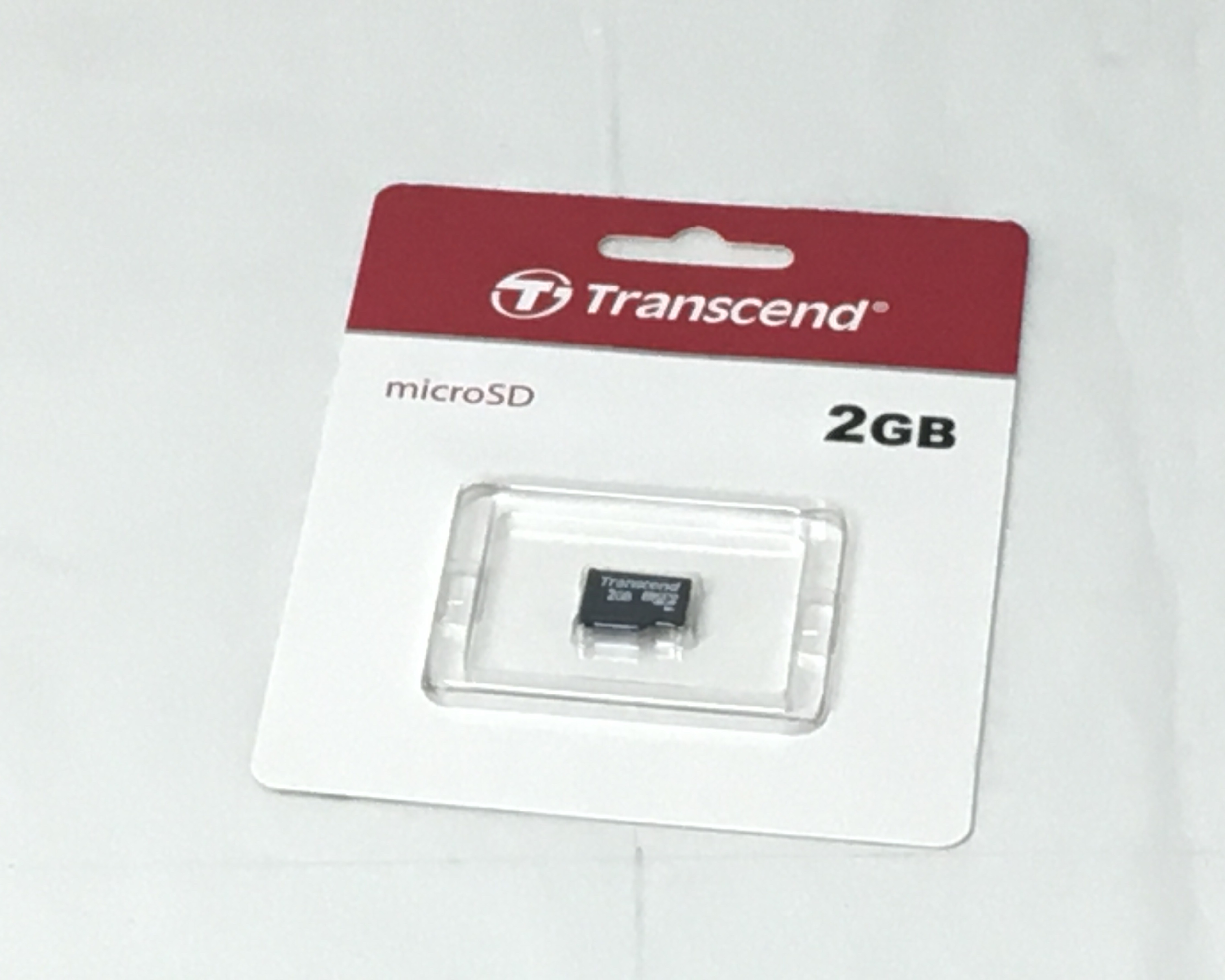 【新品】Transcend microSDカード 2GB　メイン画像