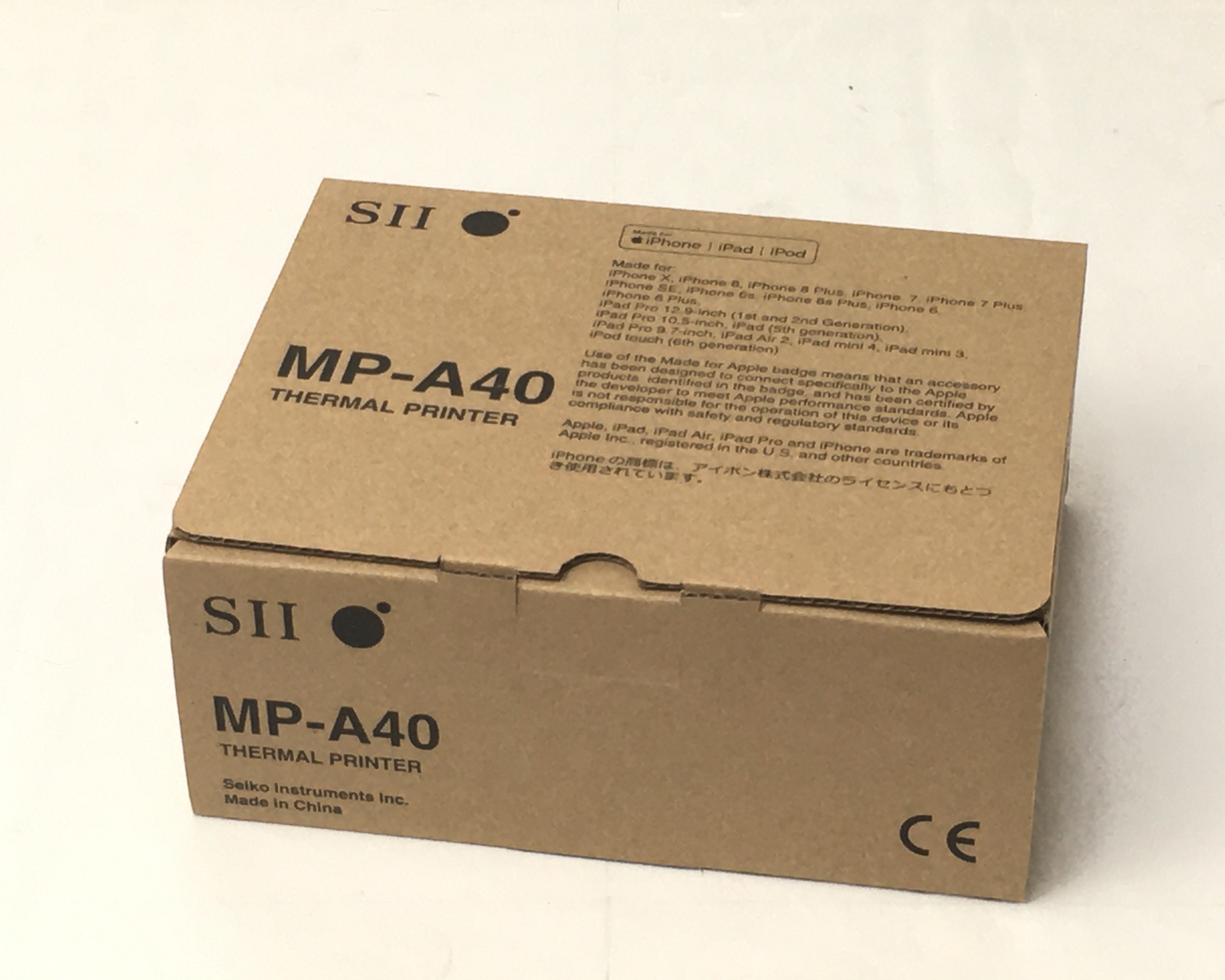 【新品】モバイルプリンター SII MP-A40 (MP-A40-B06JK2)　メイン画像