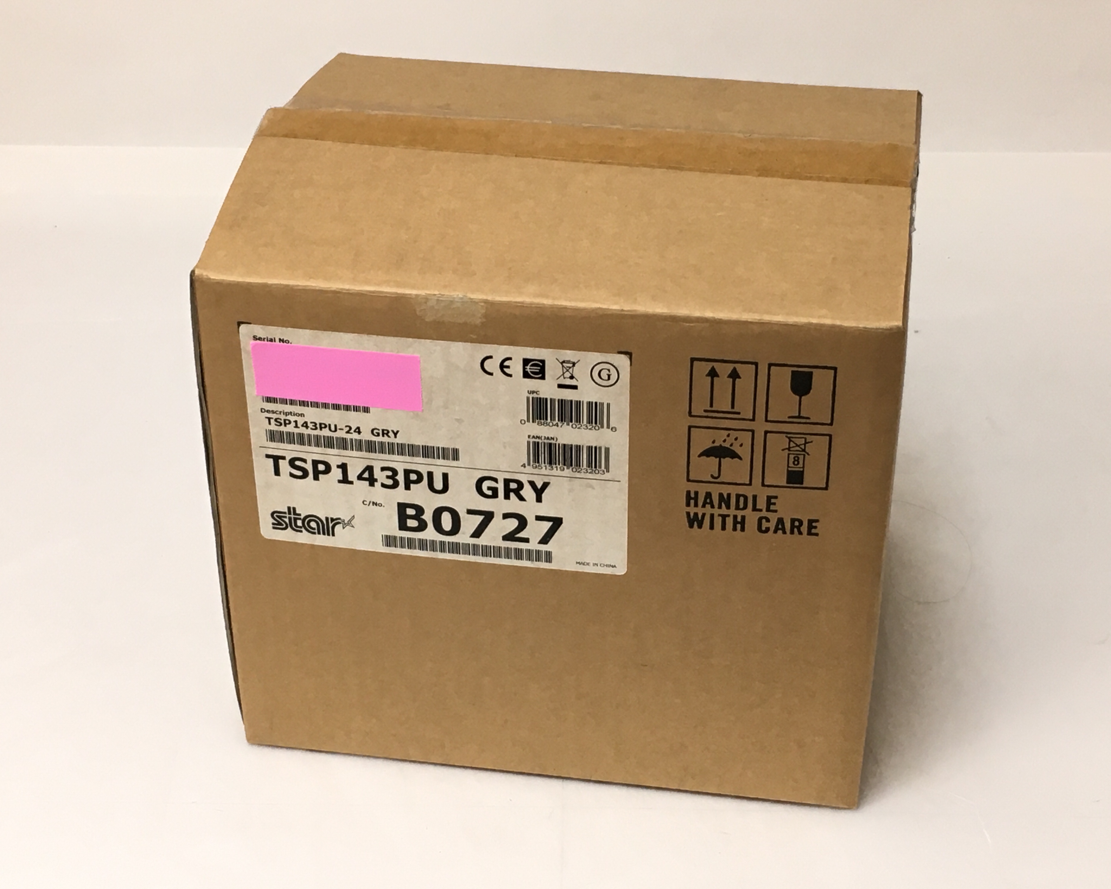 【新品】Starレシートプリンタ TSP143PU ブラック　メイン画像