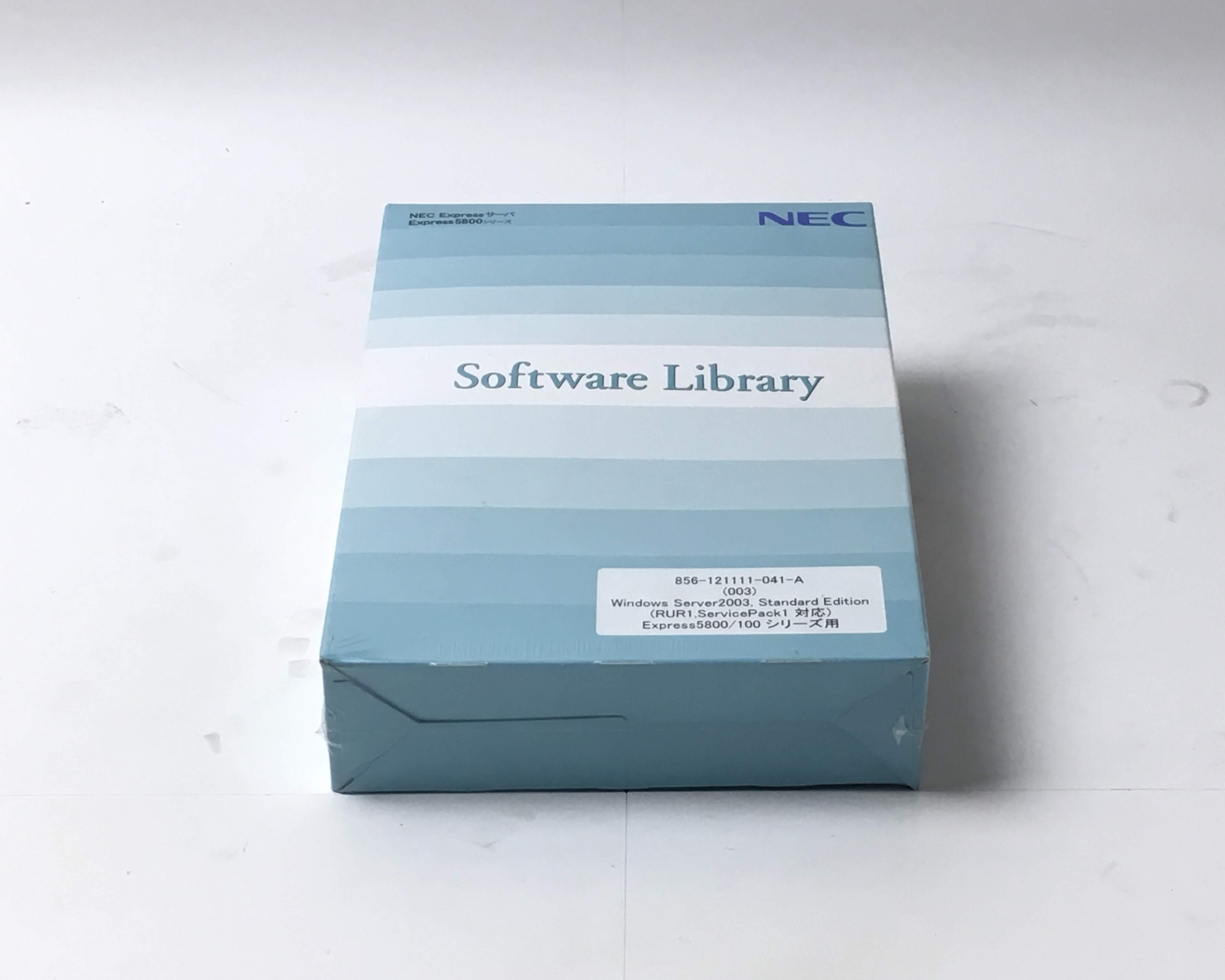 【新品】NEC Express5800シリーズ　Windows Server 2003 Standard　メイン画像