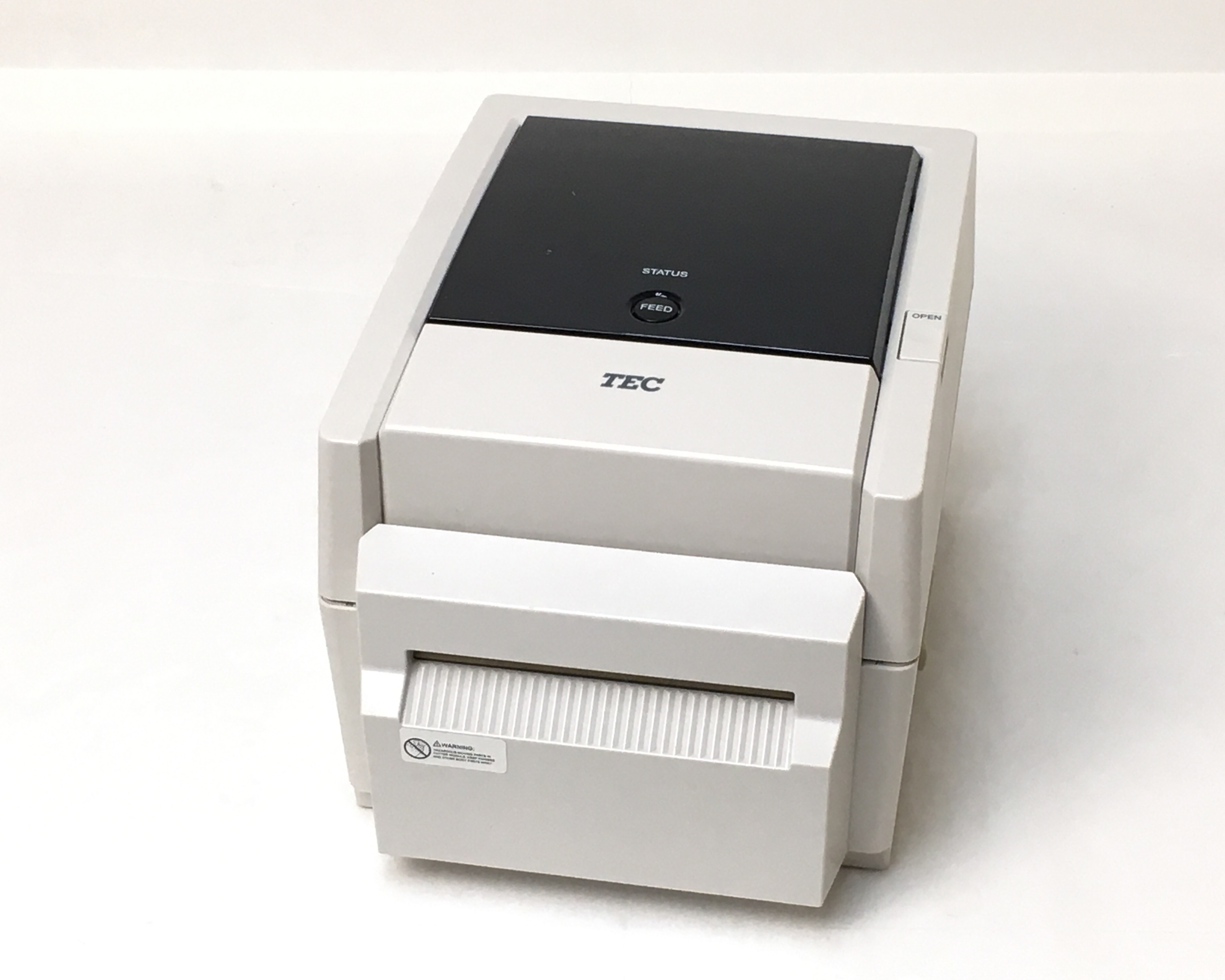 【優良中古】TEC バーコードプリンタ B-EV4T-GC17-R ホワイト　メイン画像