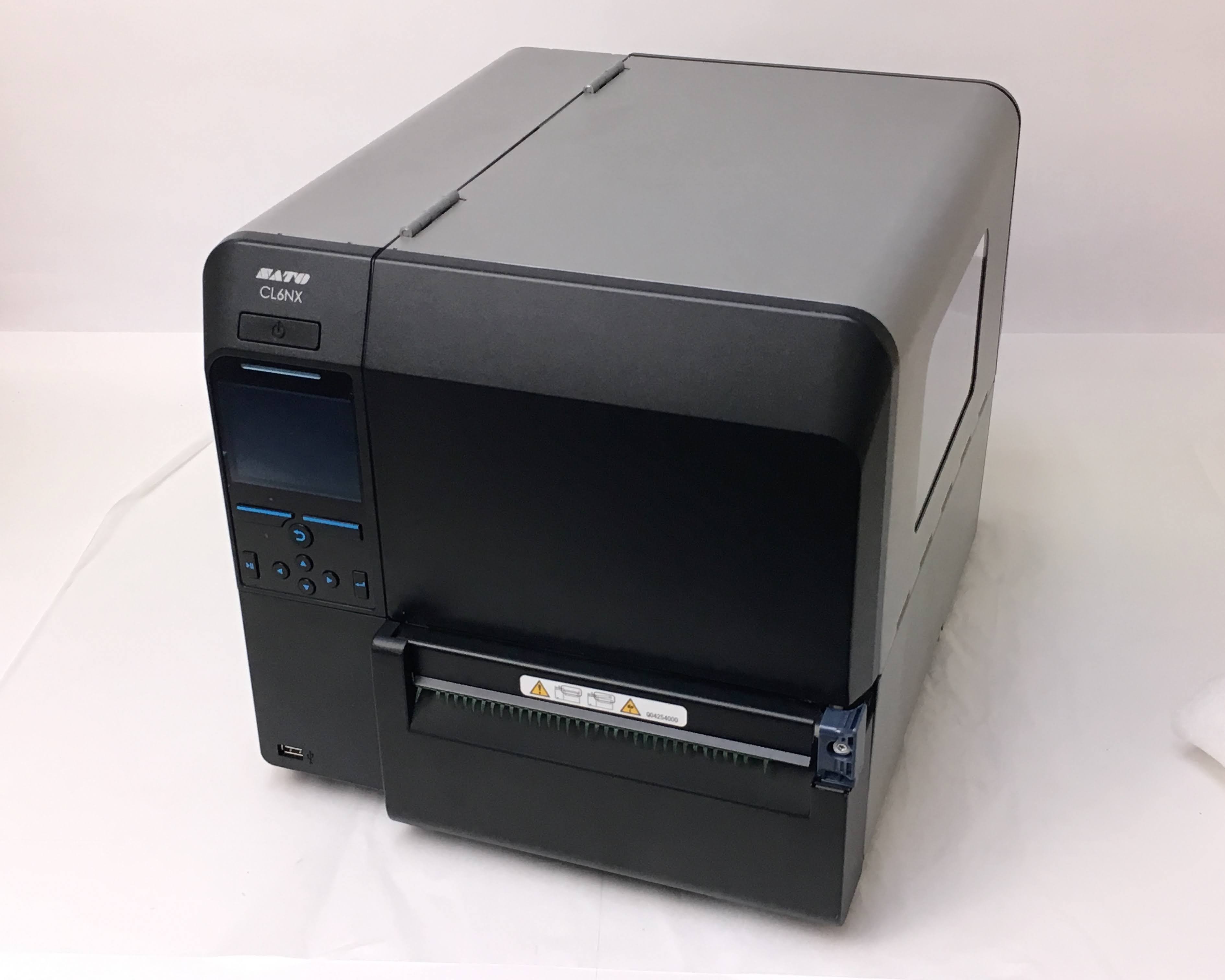 【優良中古】SATO CL6NX-J 08　自動カッター付(LAN/USB)　メイン画像