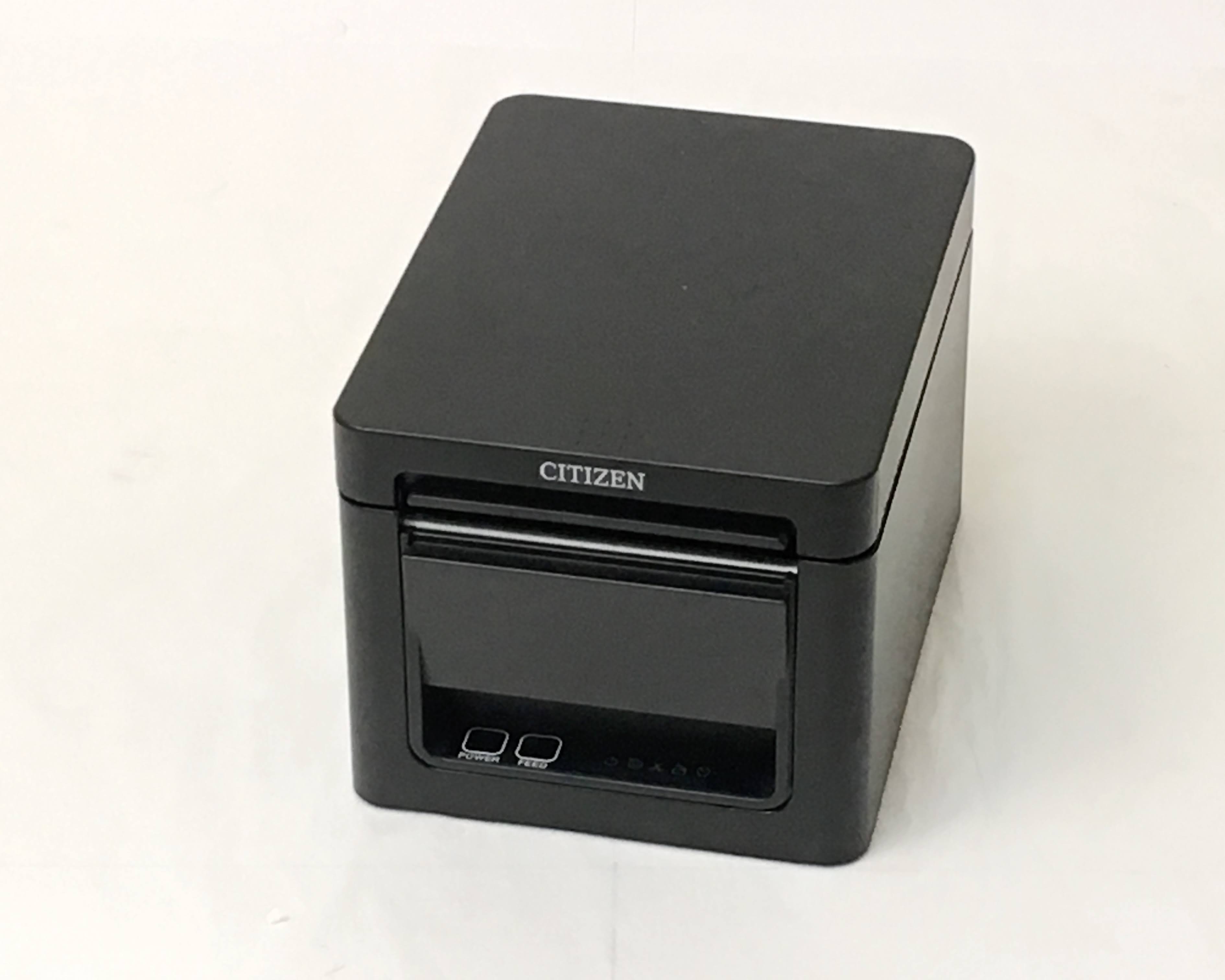【優良中古】CITIZEN レシートプリンタ CT-S255(Bluetooth・USB/58・80mm)　ブラック　
