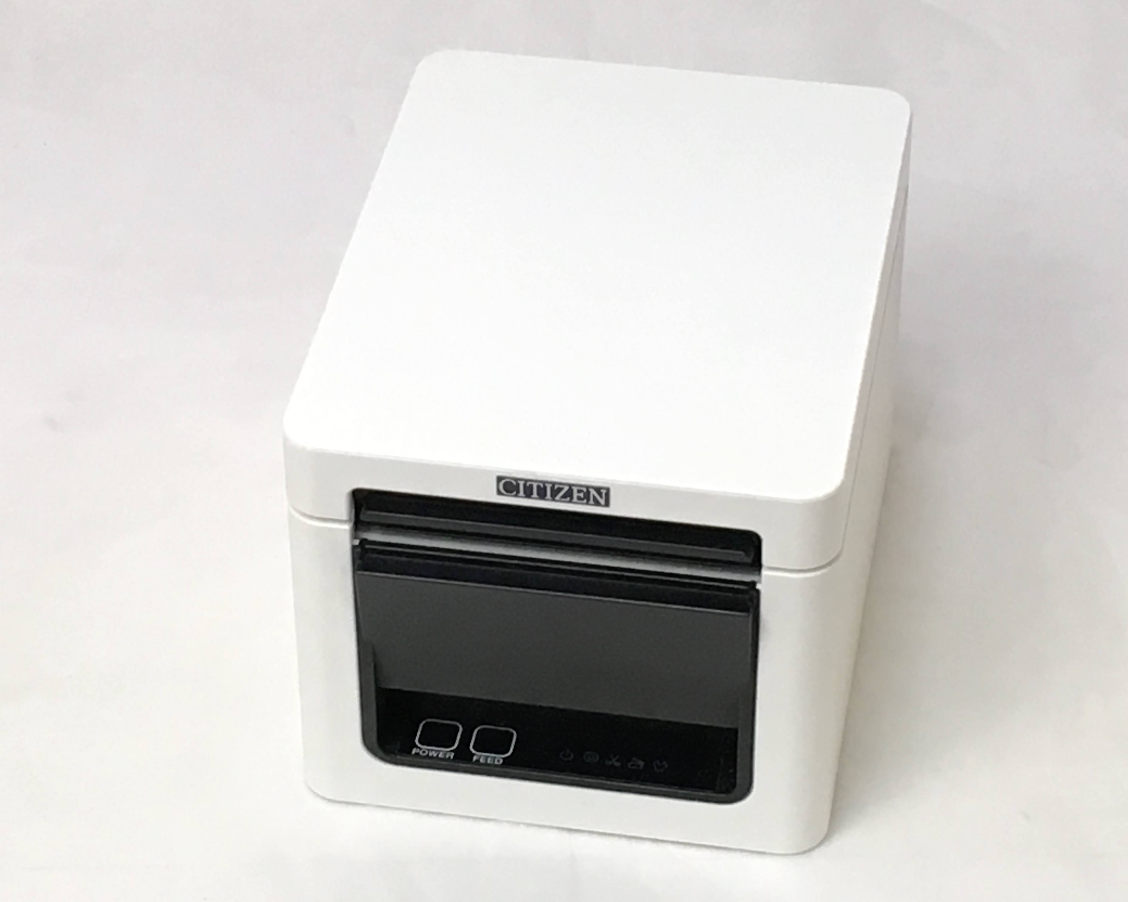 【優良中古】CITIZEN レシートプリンタ CT-S255(RS232C・USB/58・80mm)　ホワイト　メイン画像