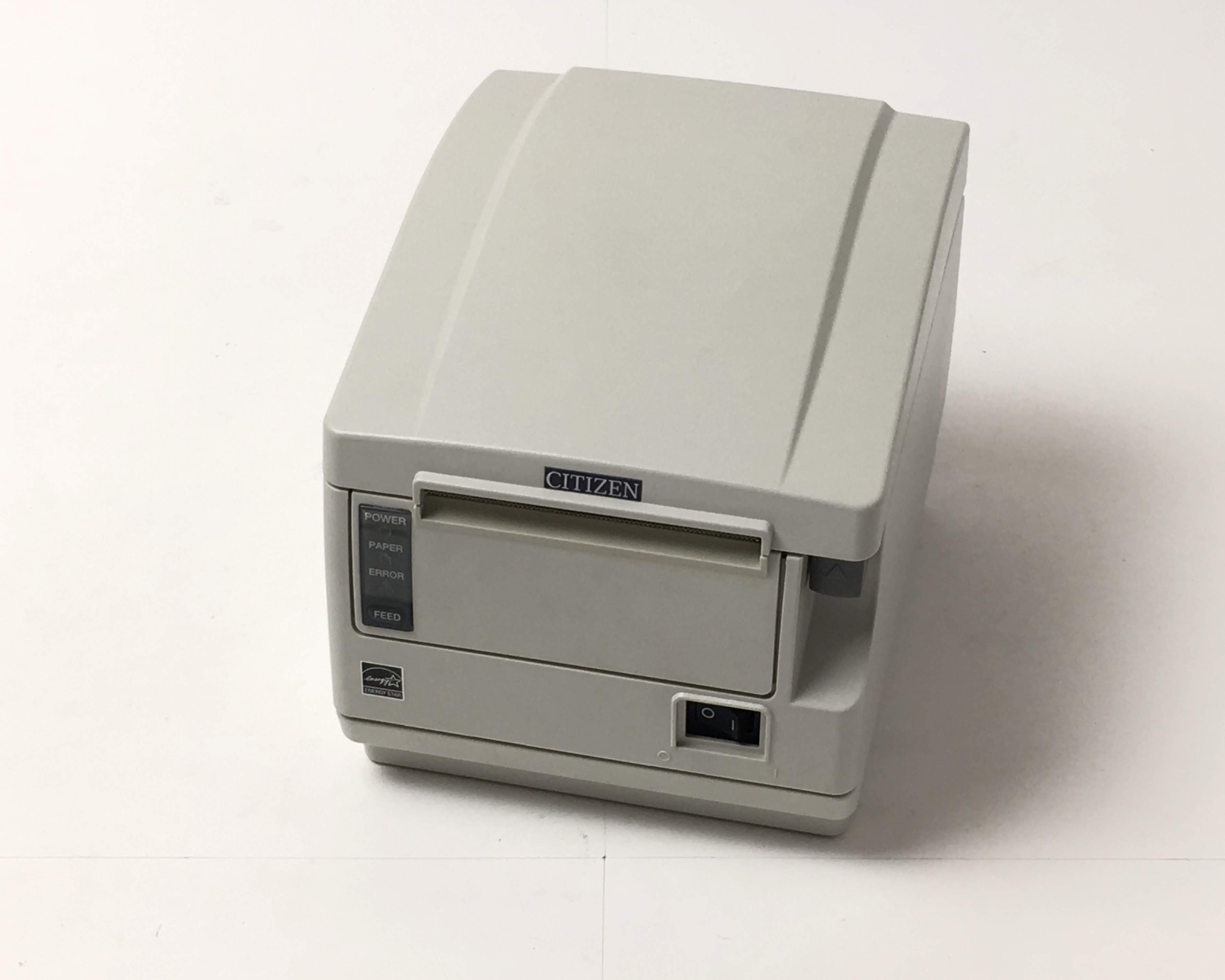 【優良中古】CITIZEN レシートプリンタ　CT-S651(LAN/80mm)ホワイト(電源付)　メイン画像