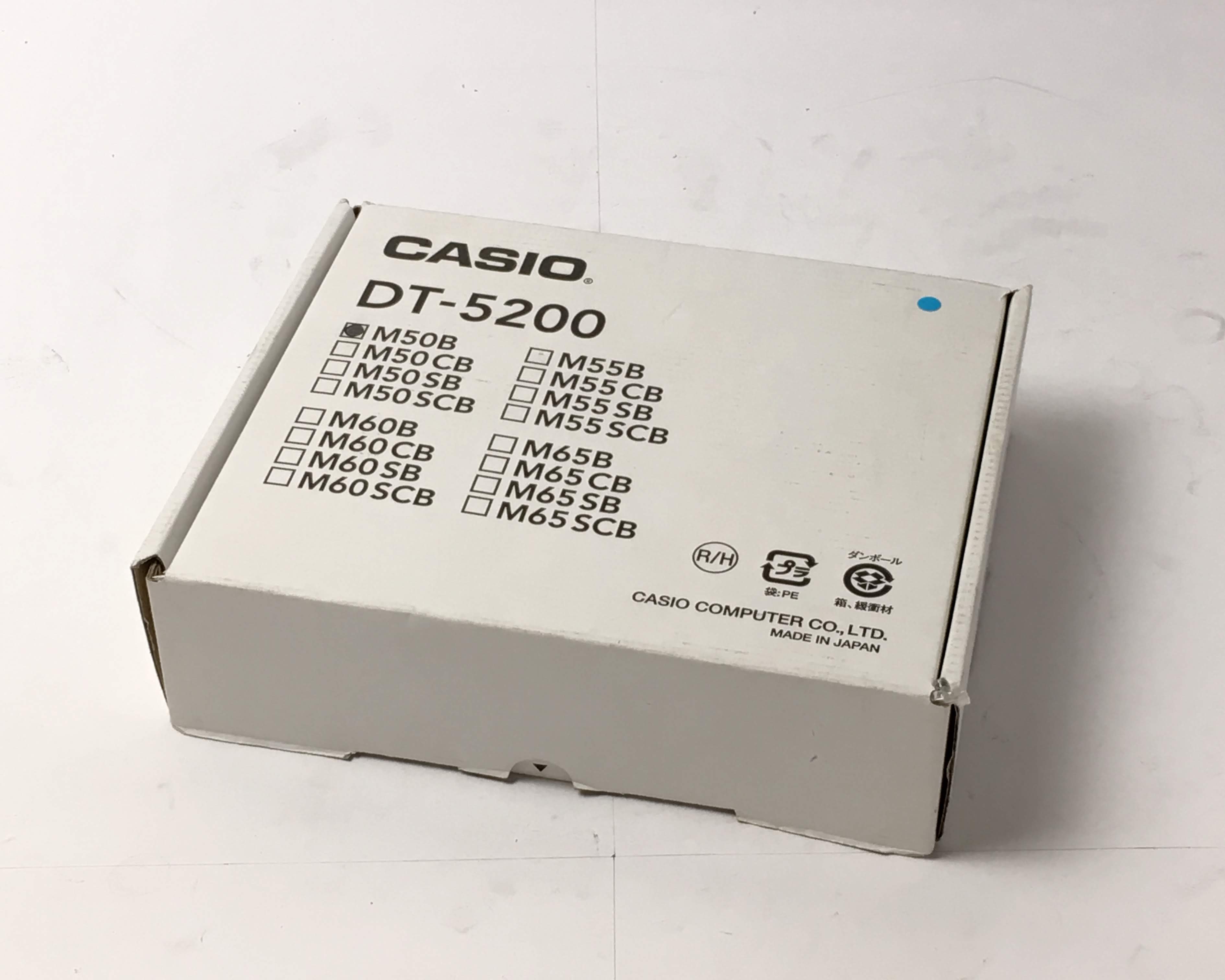 【優良中古】CASIO ハンディターミナル　DT-5200 M50B　メイン画像