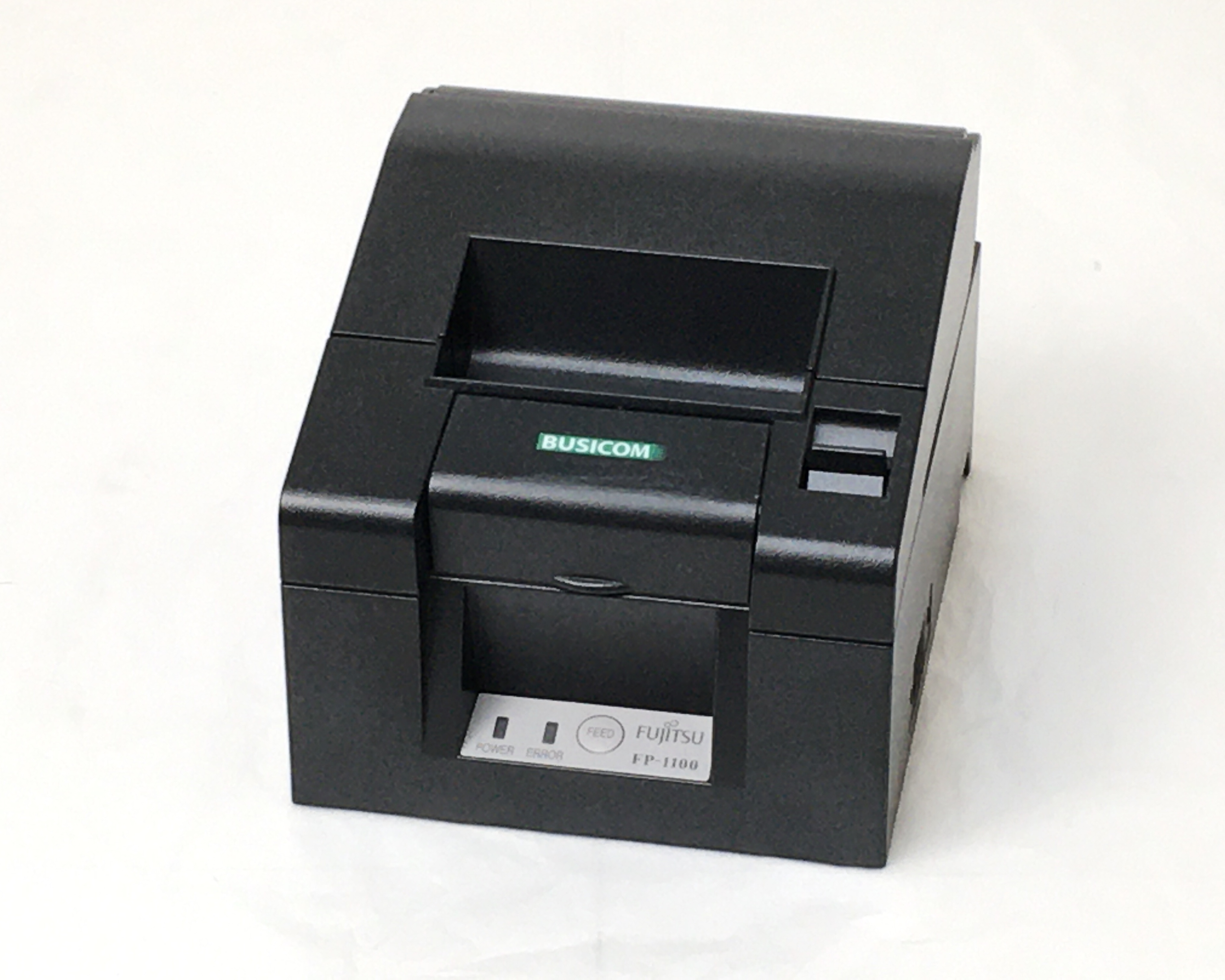 【優良中古】富士通　レシートプリンター　FP-1100(USB/RS232C/80mm) ブラック　メイン画像