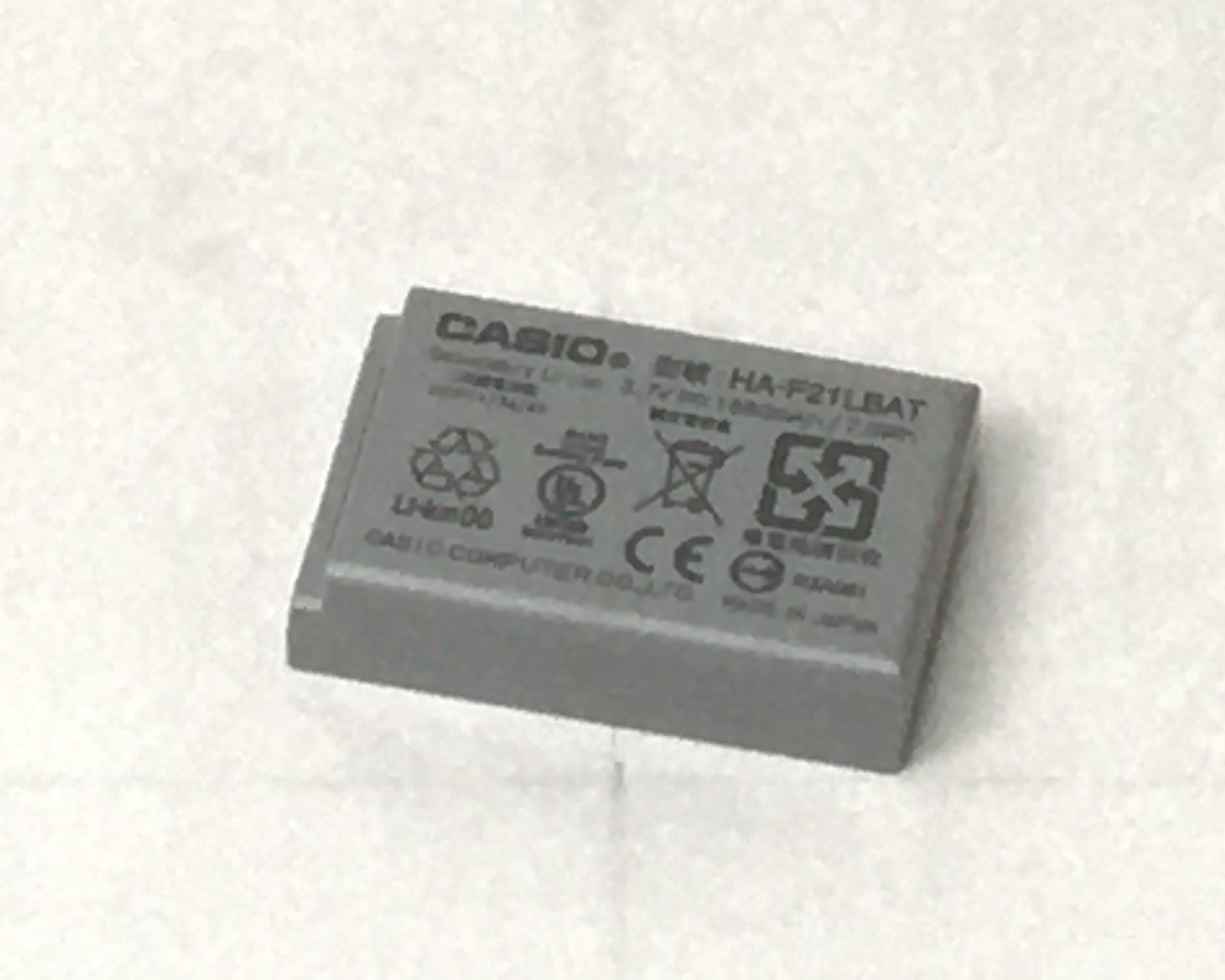 【新品交換済】HA-F21LBAT (リチウム電池　セル新品交換)　メイン画像