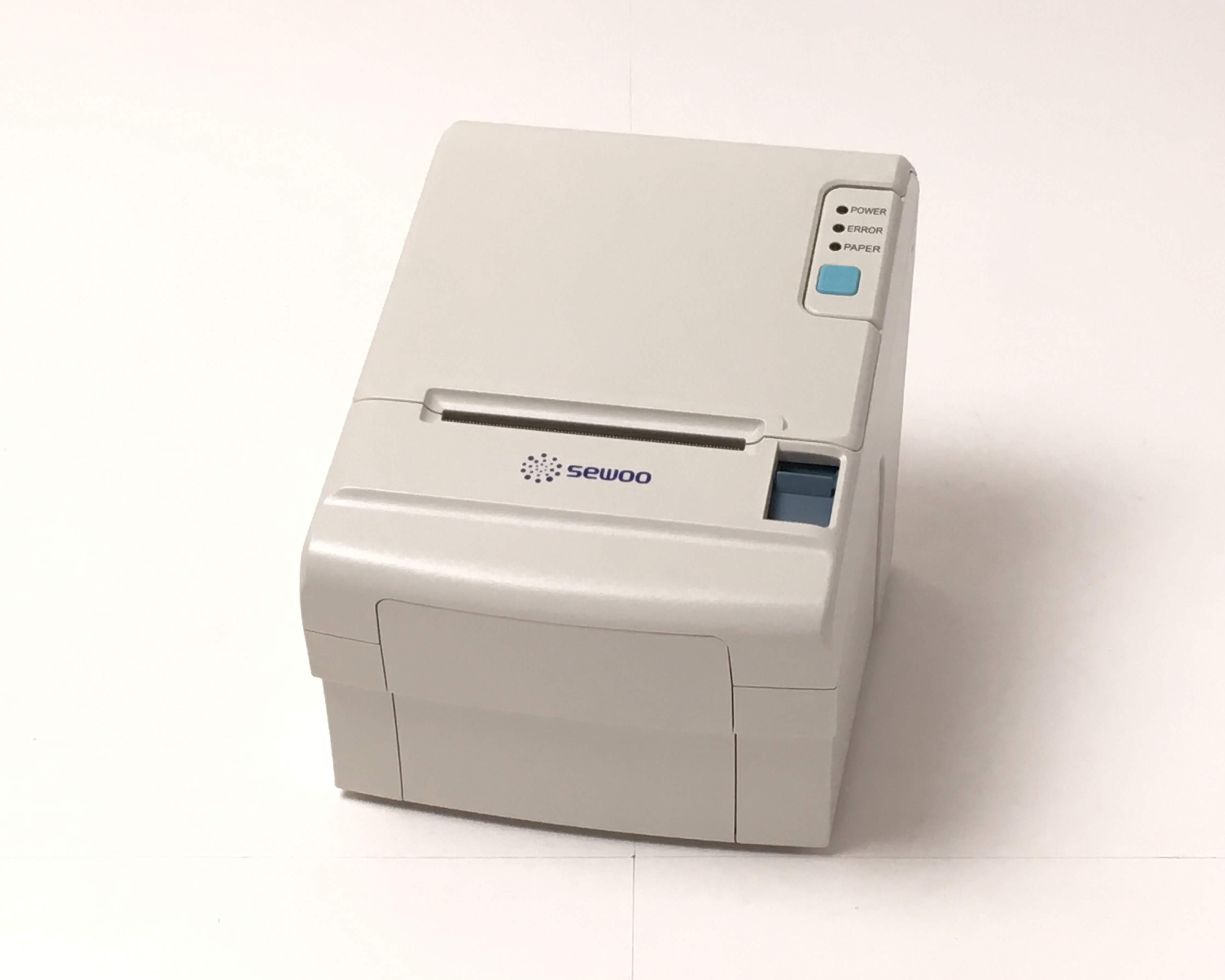 【優良中古】ウェルコムデザイン レシートプリンター　LK-T210(LAN/80mm)ホワイト　メイン画像