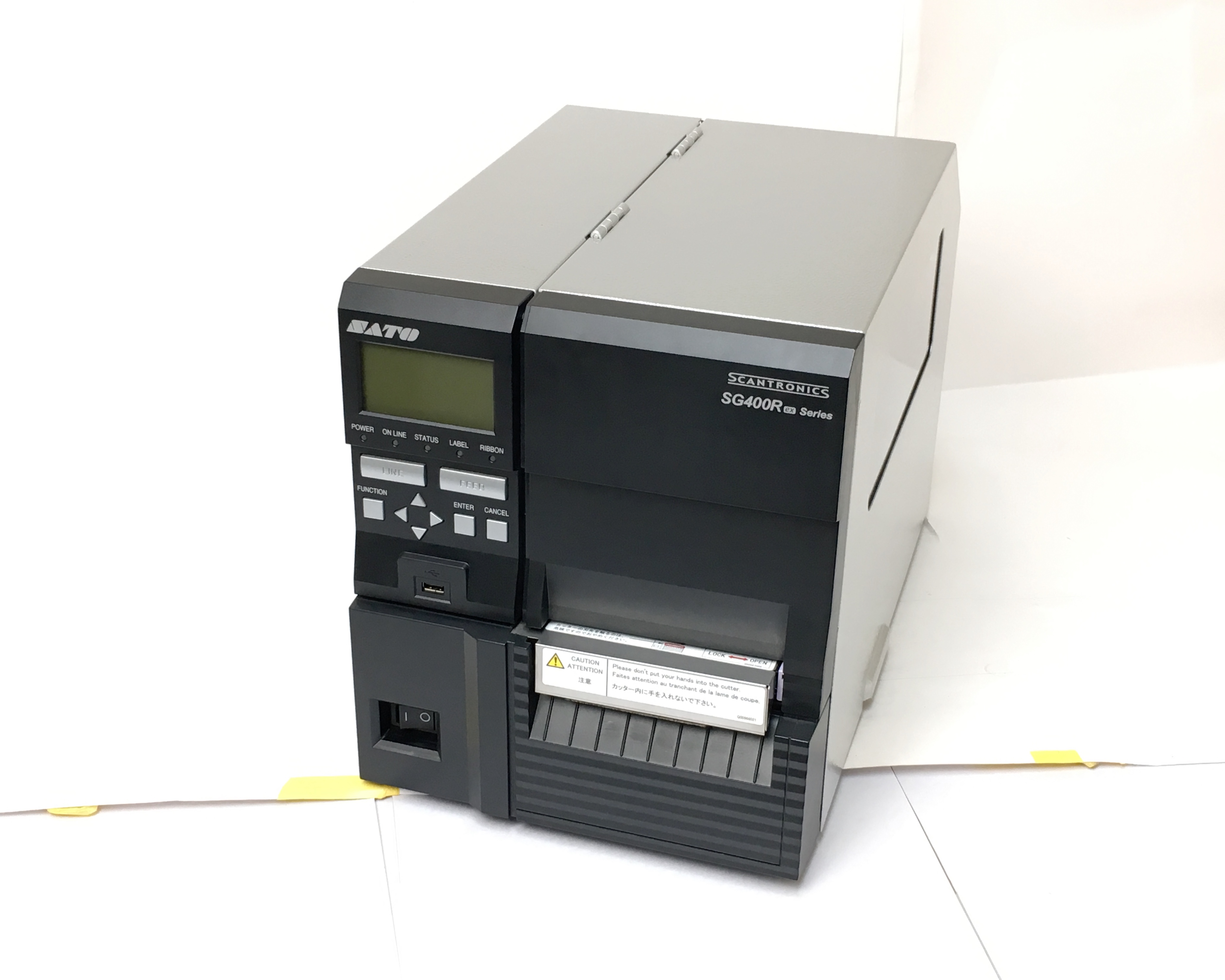 【優良中古】SATO スキャントロニクス SG412R-EX CT (有線LAN/USB/PRT/RS232C)　メイン画像