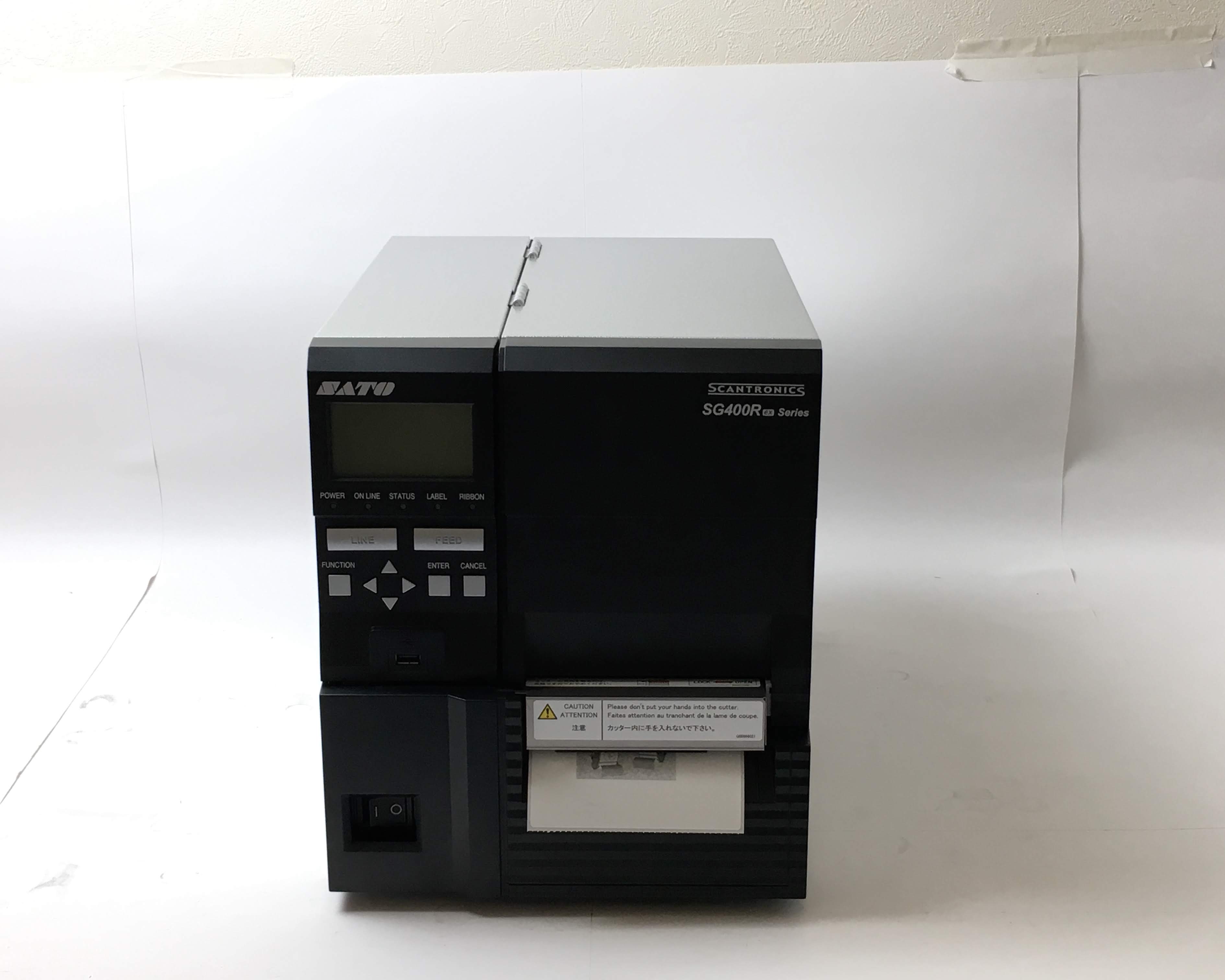 【優良中古】SATO スキャントロニクス SG412R-EX (無線LAN/有線LAN/USB/PRT/RS232C)　メイン画像