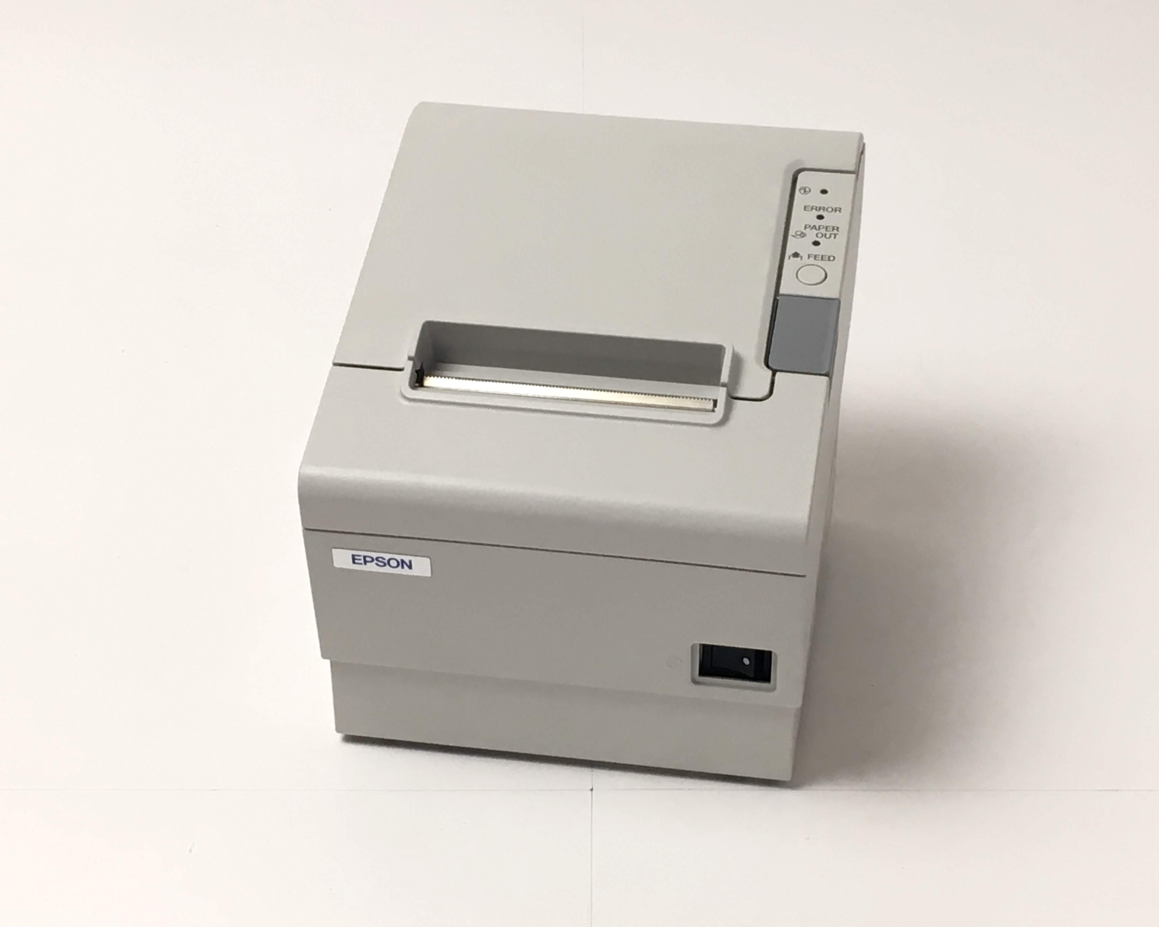 【優良中古】EPSON レシートプリンタTM-T884(RS232C/58mm) ホワイト　メイン画像