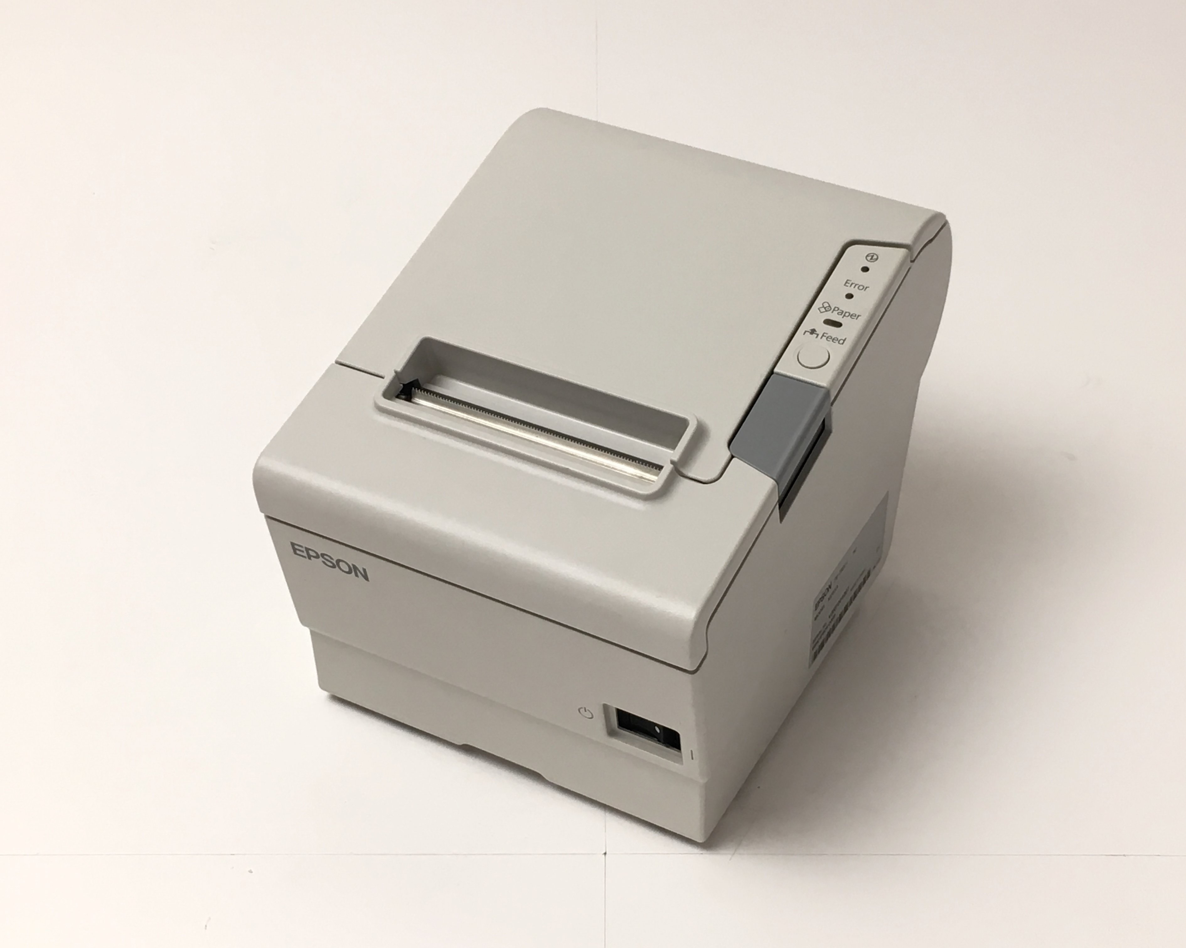 【優良中古】EPSON スマートレシートプリンタ TM-T885-i(LAN/80mm)ホワイト　メイン画像