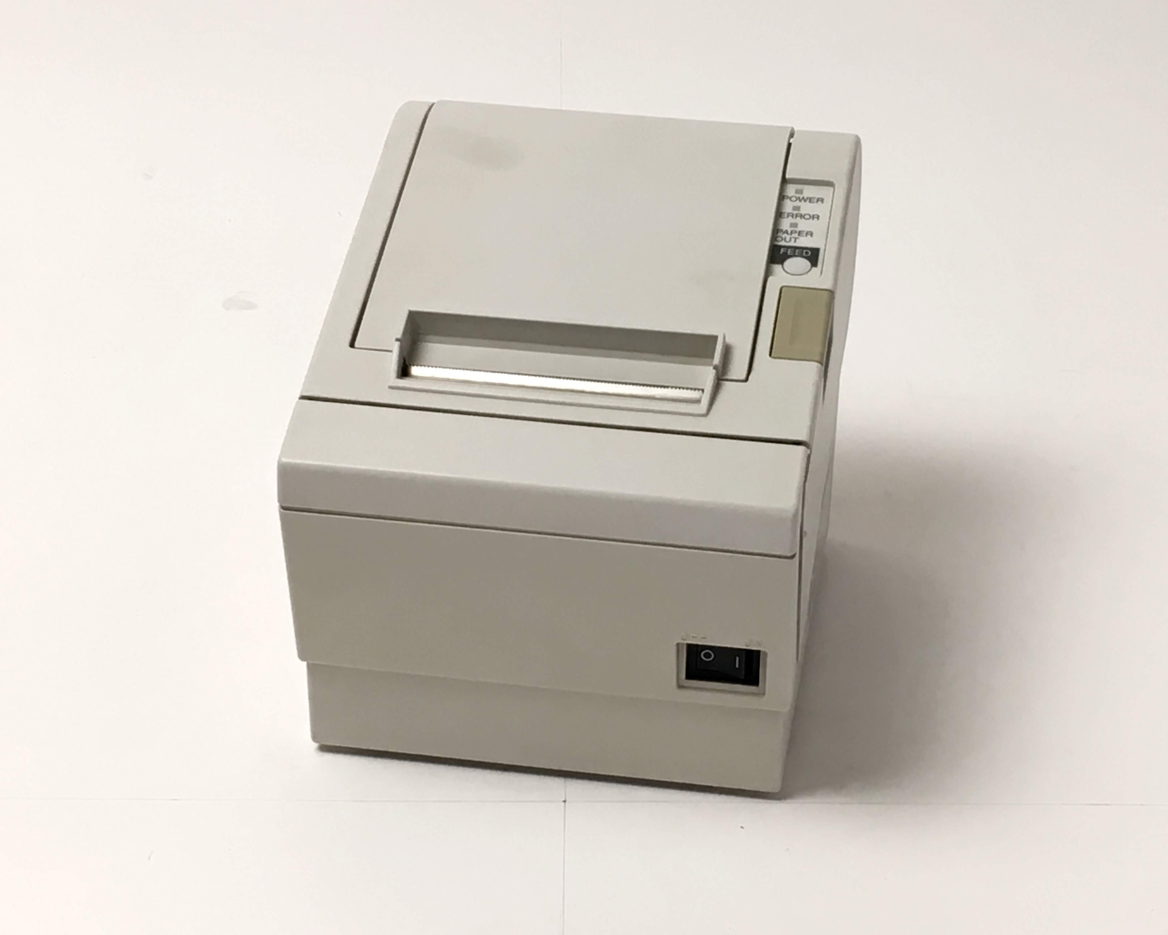 【優良中古】EPSON レシートプリンター TM-T882(パラレル/80mm)ホワイト　メイン画像