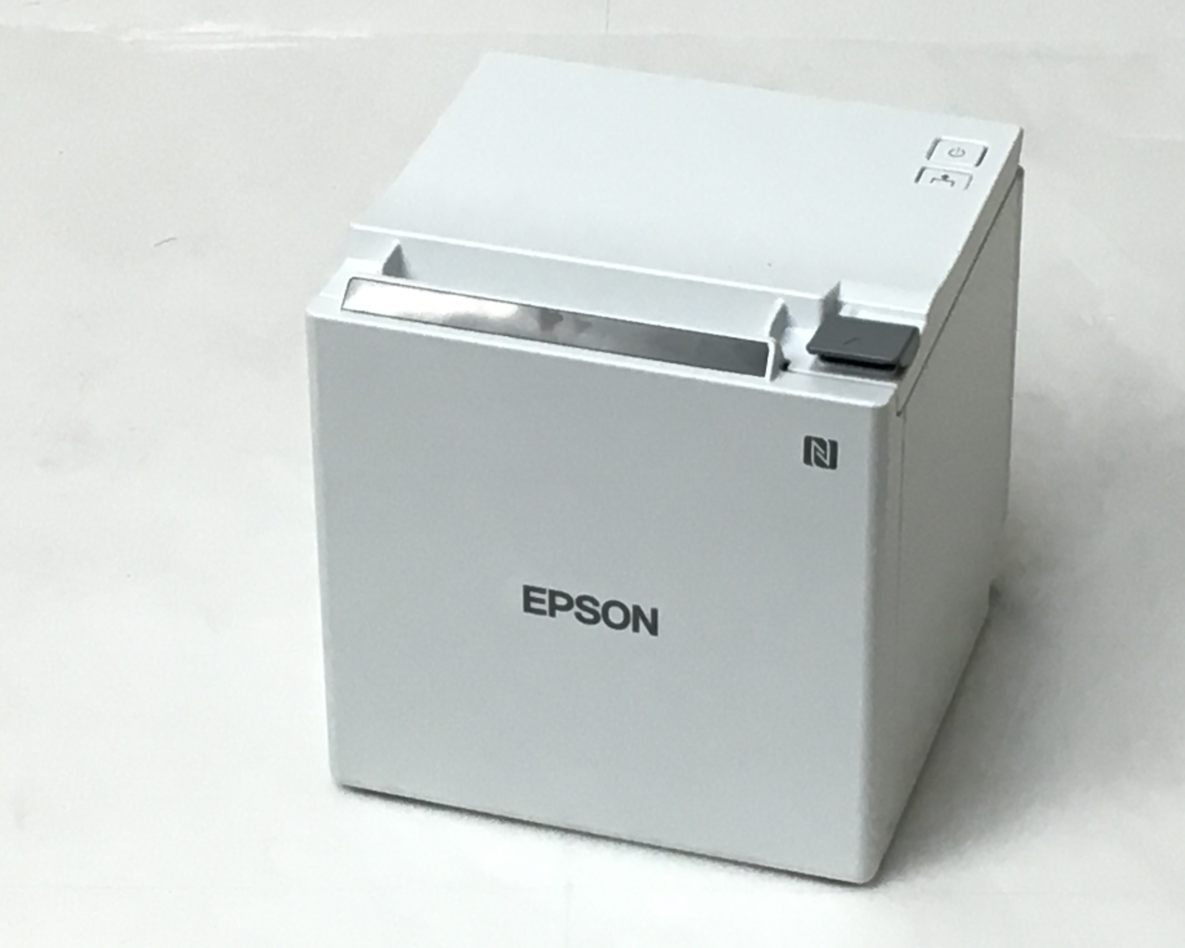 【優良中古】EPSON レシートプリンタ TM-M30II (USB・LAN・Bluetooth/80mm)ホワイト　メイン画像