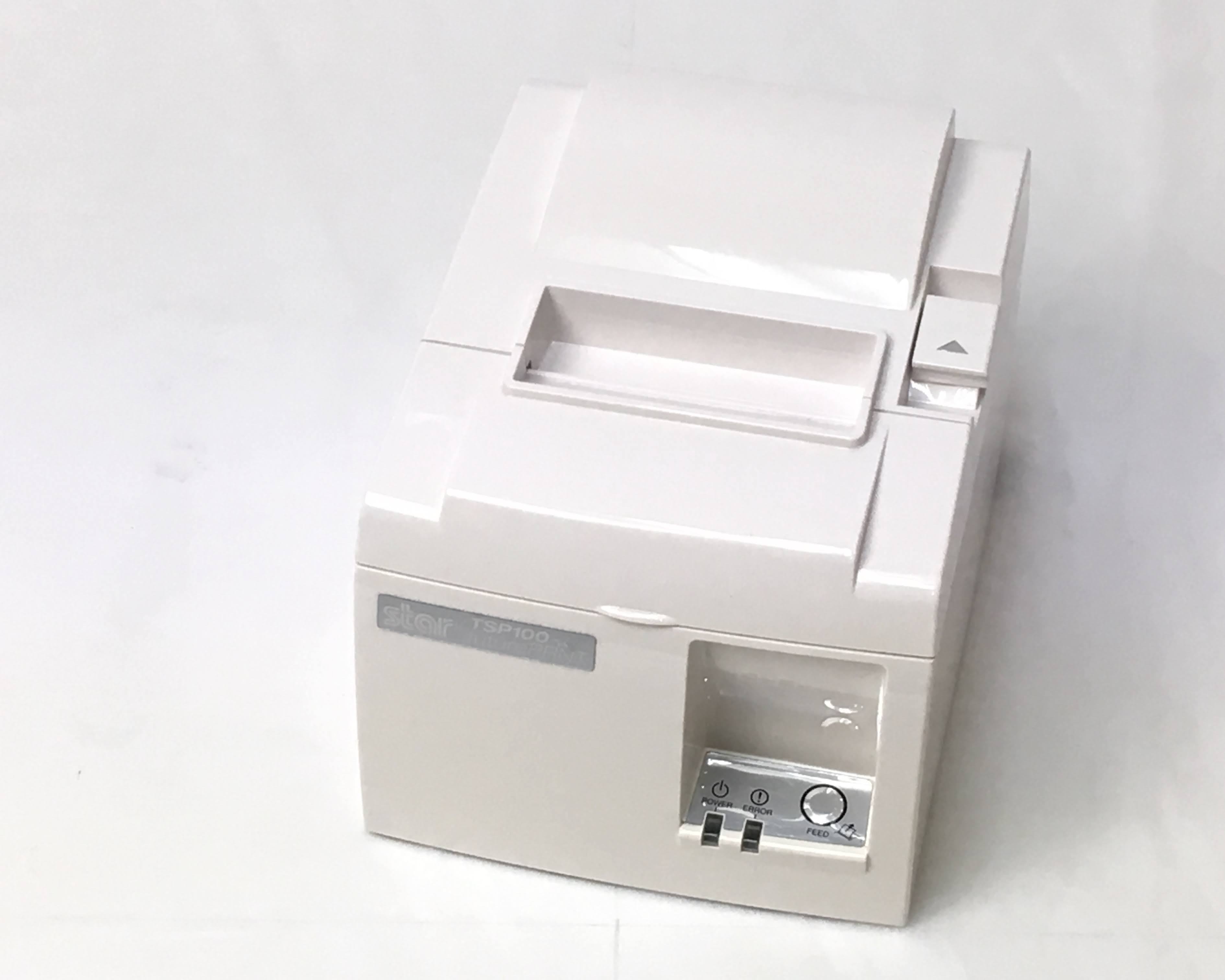 【優良中古】レシートプリンタ　Star TSP100シリーズ　TSP143GT(USB/58mm)ホワイト　メイン画像