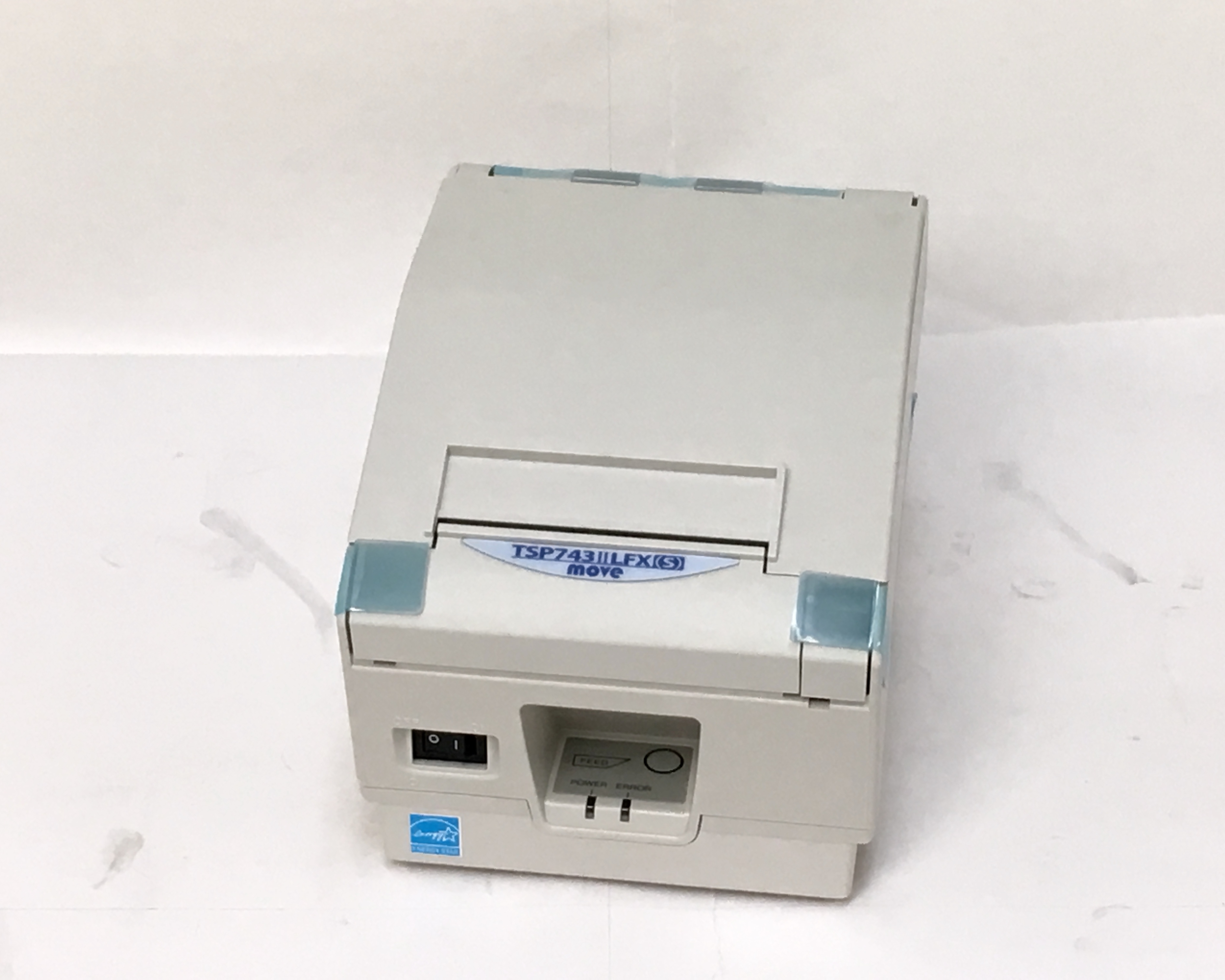 【優良中古】Star レシートプリンター　TSP743II E3-LFX (LAN)ホワイト(電源別売)　メイン画像