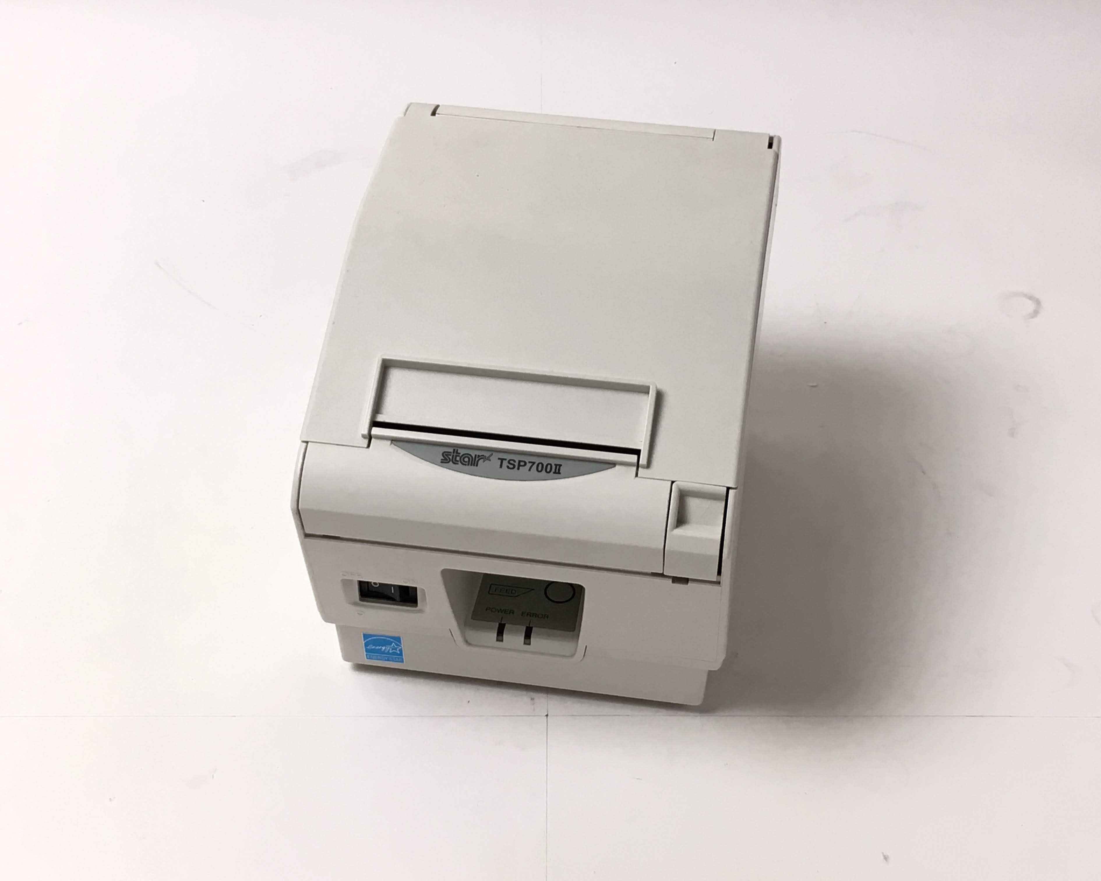 【優良中古】Star レシートプリンター　TSP743II (LAN/80mm)ホワイト　メイン画像