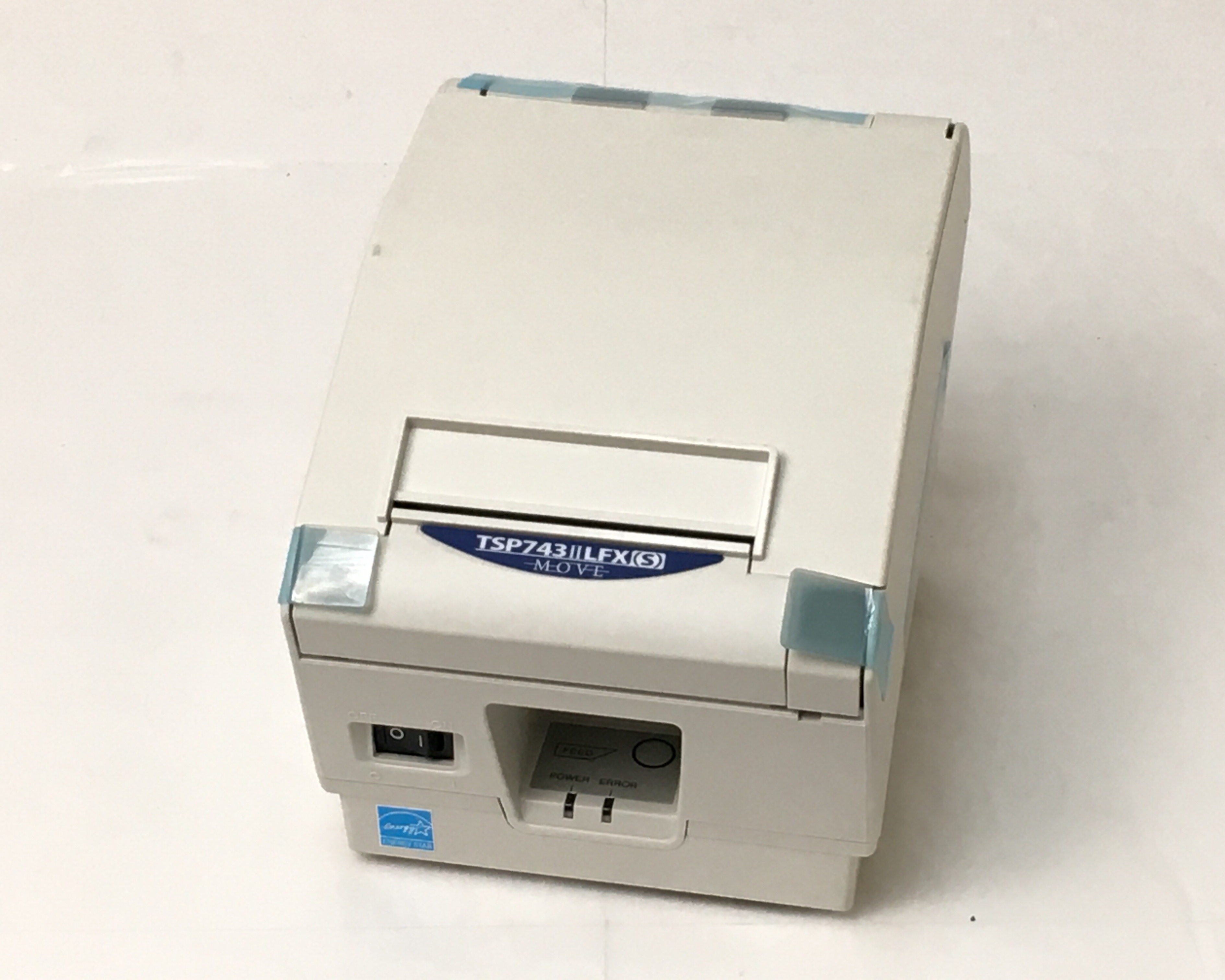 【優良中古】Star レシートプリンター　TSP743II U-LFX(S)  (USB)ホワイト　メイン画像