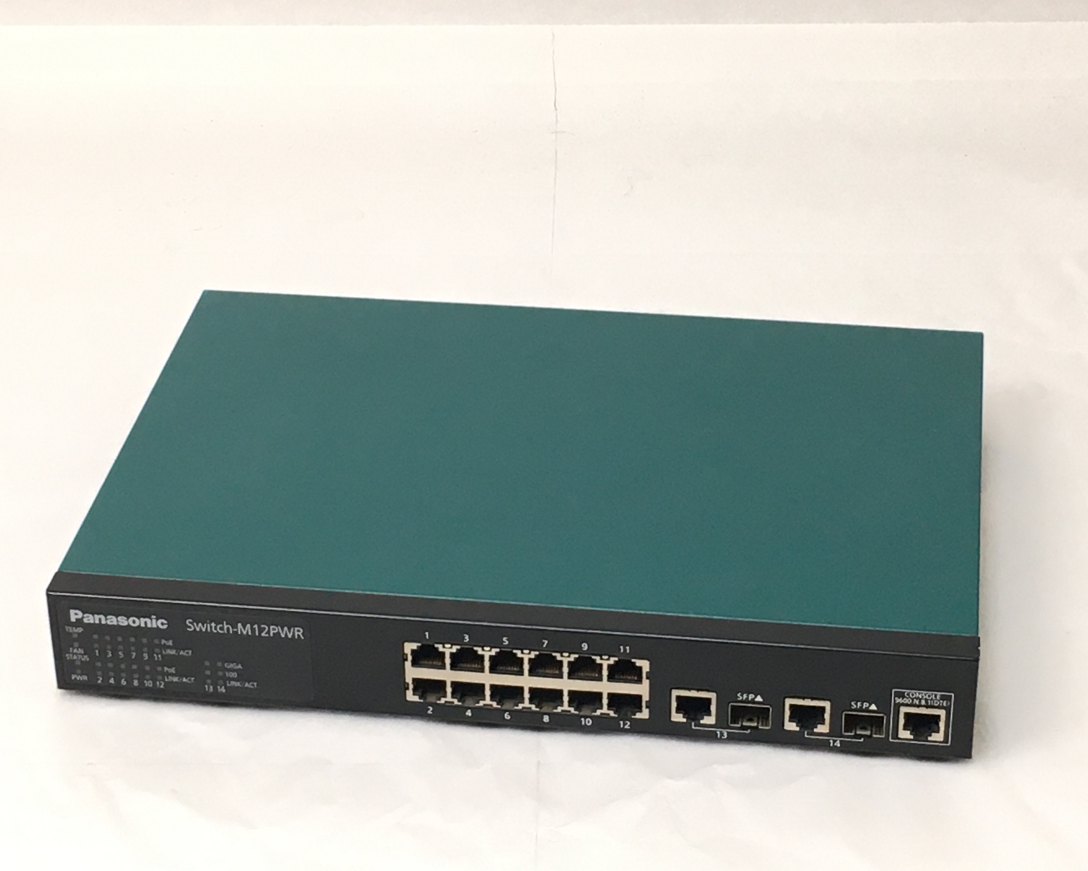 【中古】 パナソニック　PoE給電スイッチングハブ Switch-M12PWR PN231299　メイン画像