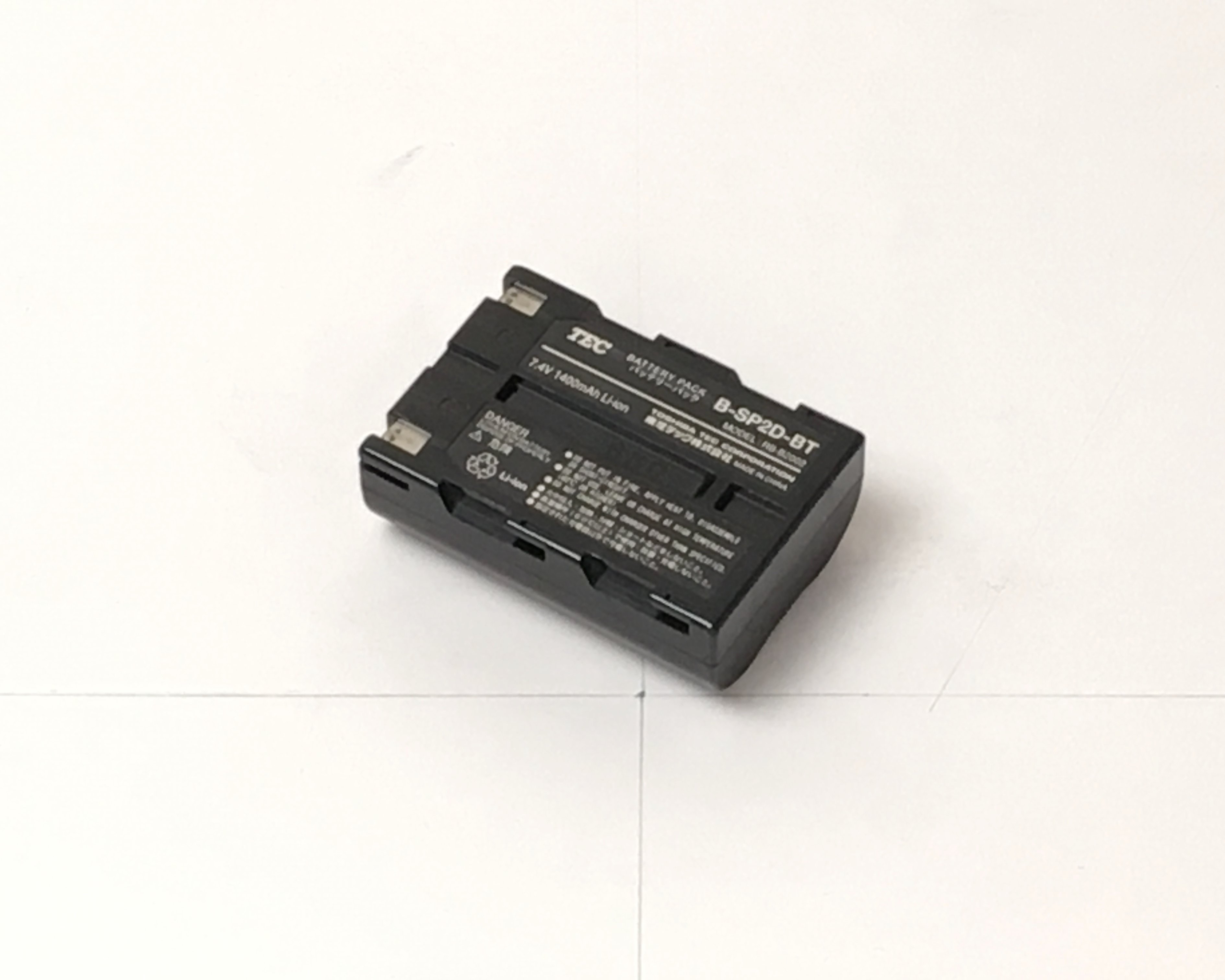 【中古】TEC バッテリーパック　B-SP2D-BT メイン画像