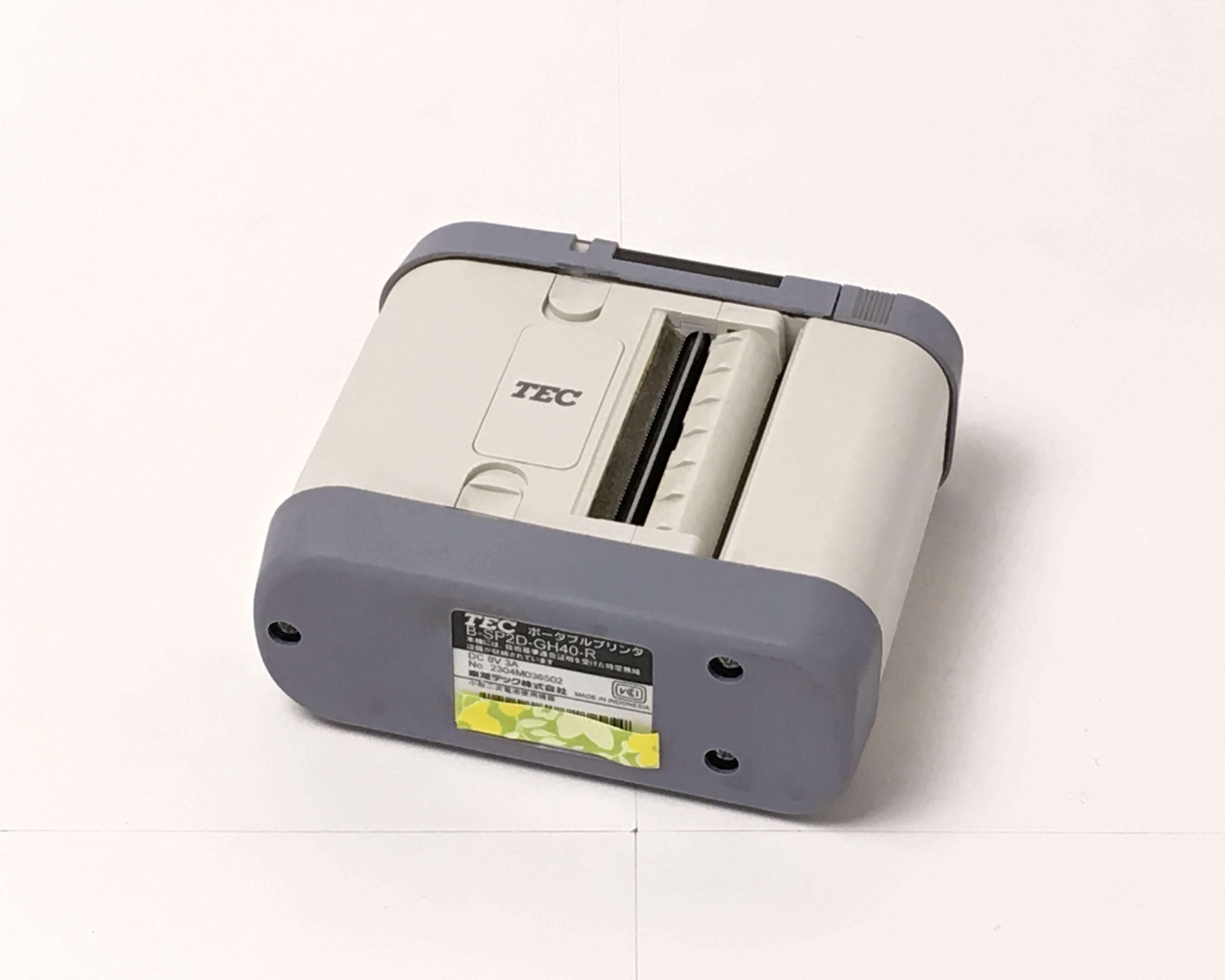 【中古】TECポータブルプリンター B-SP2D-GH40 無線LAN　メイン画像