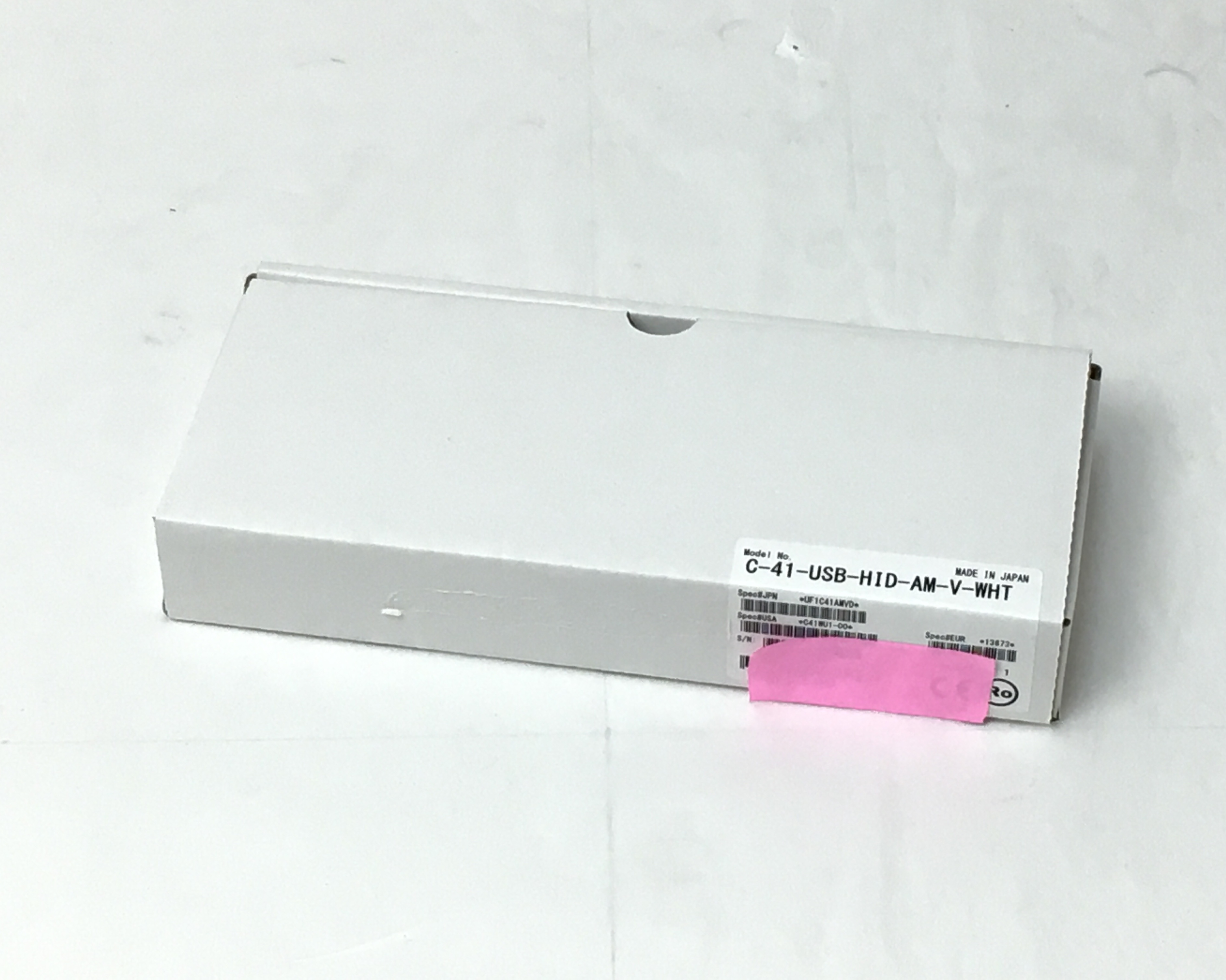 【中古】CCDロングレンジバーコードリーダー  C-41-USB-HID-AM-V-WHT　メイン画像