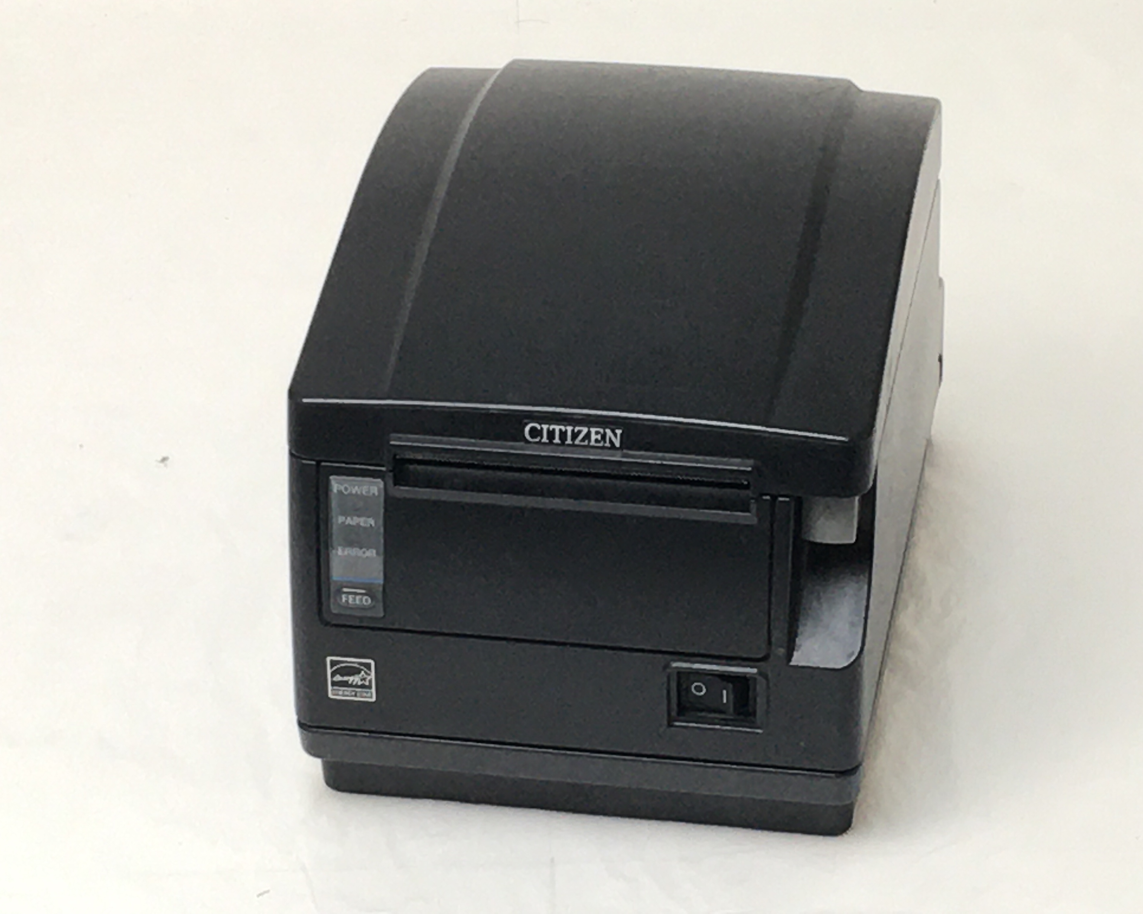 【中古】CITIZEN レシートプリンタ　CT-S651 II(LAN/80mm)グレー(電源付)　メイン画像
