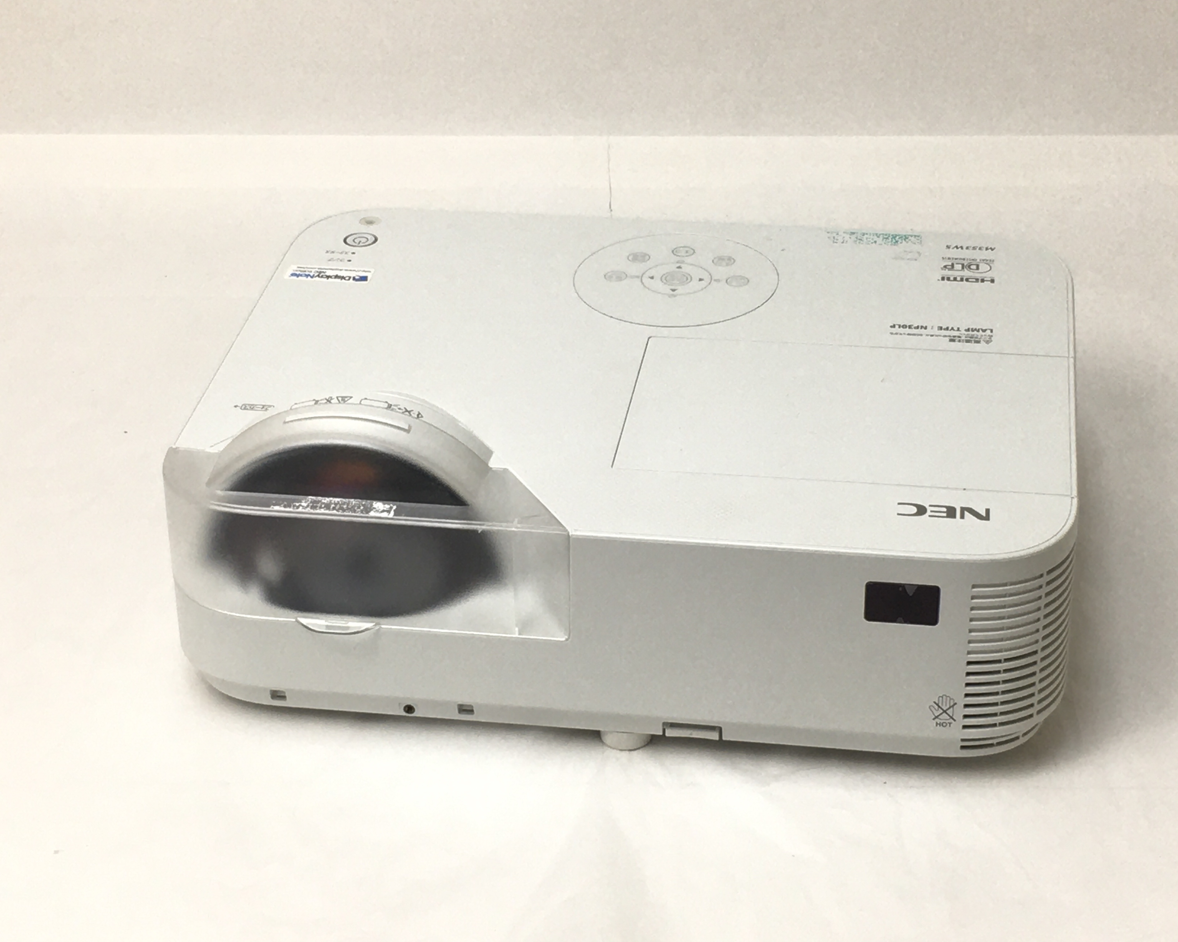【中古】NEC プロジェクター NP-M353WS　メイン画像