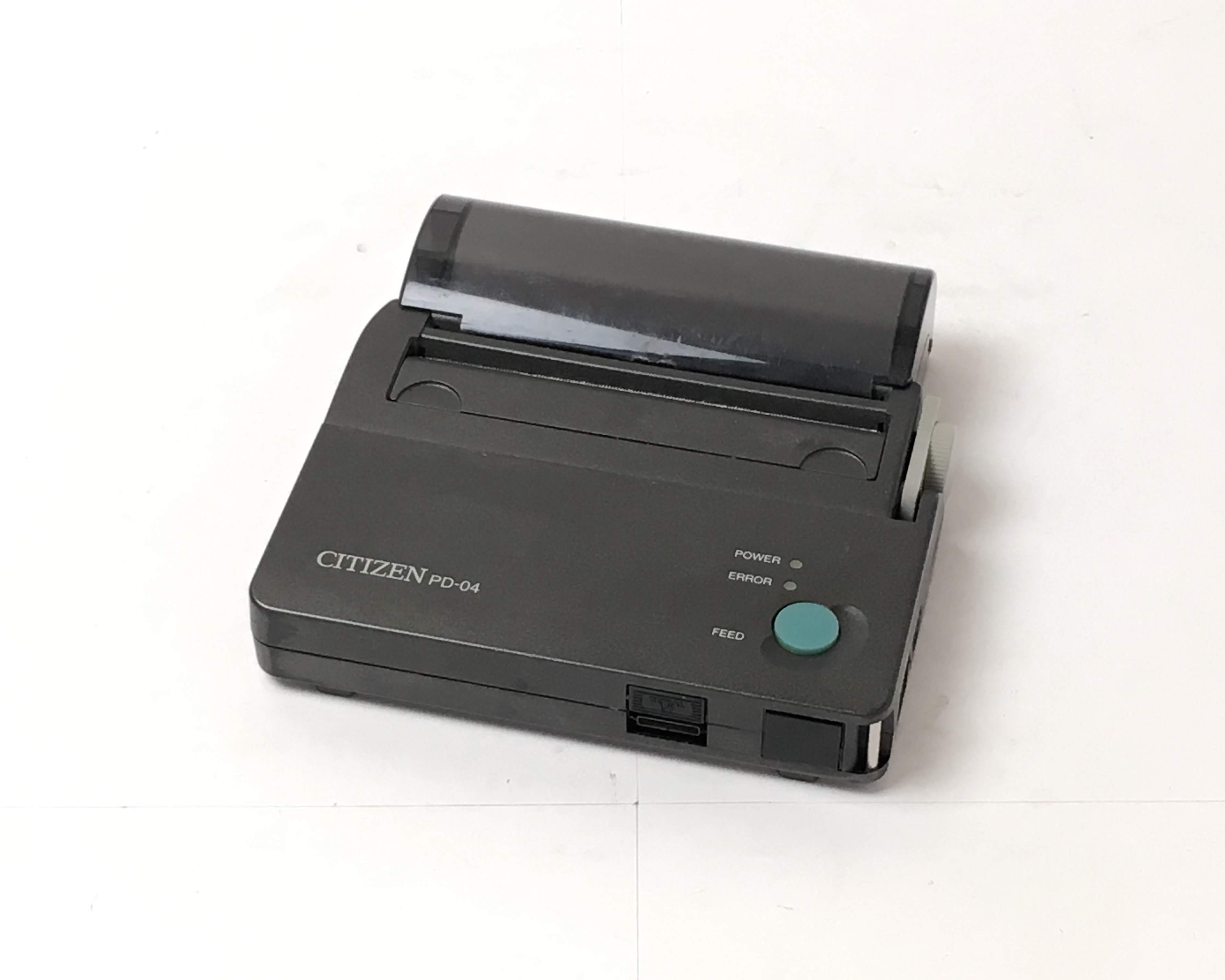 【中古】シチズン ハンディプリンタ　 PD-04 電源セット(PD69922)　メイン画像