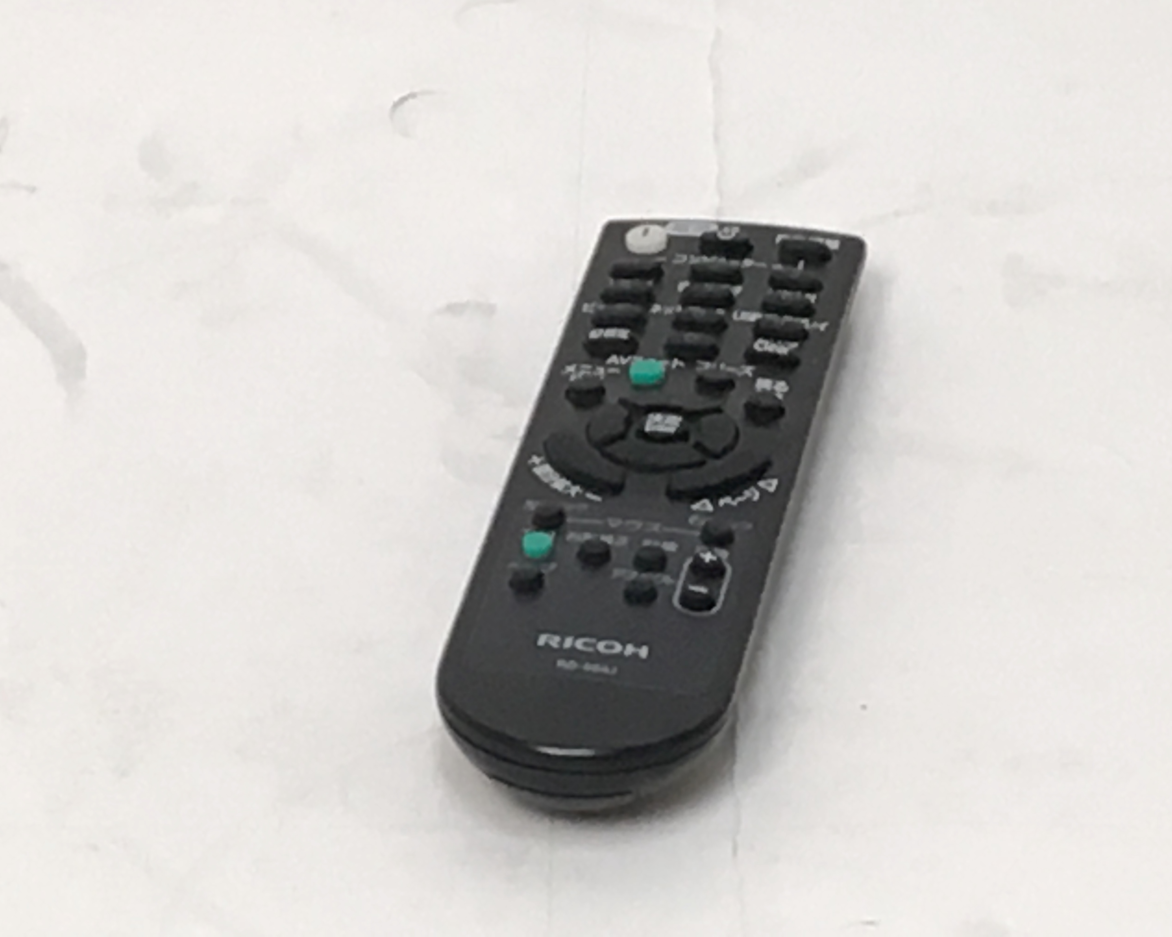 【中古】RICOH プロジェクターリモコン　RD-464J　メイン画像