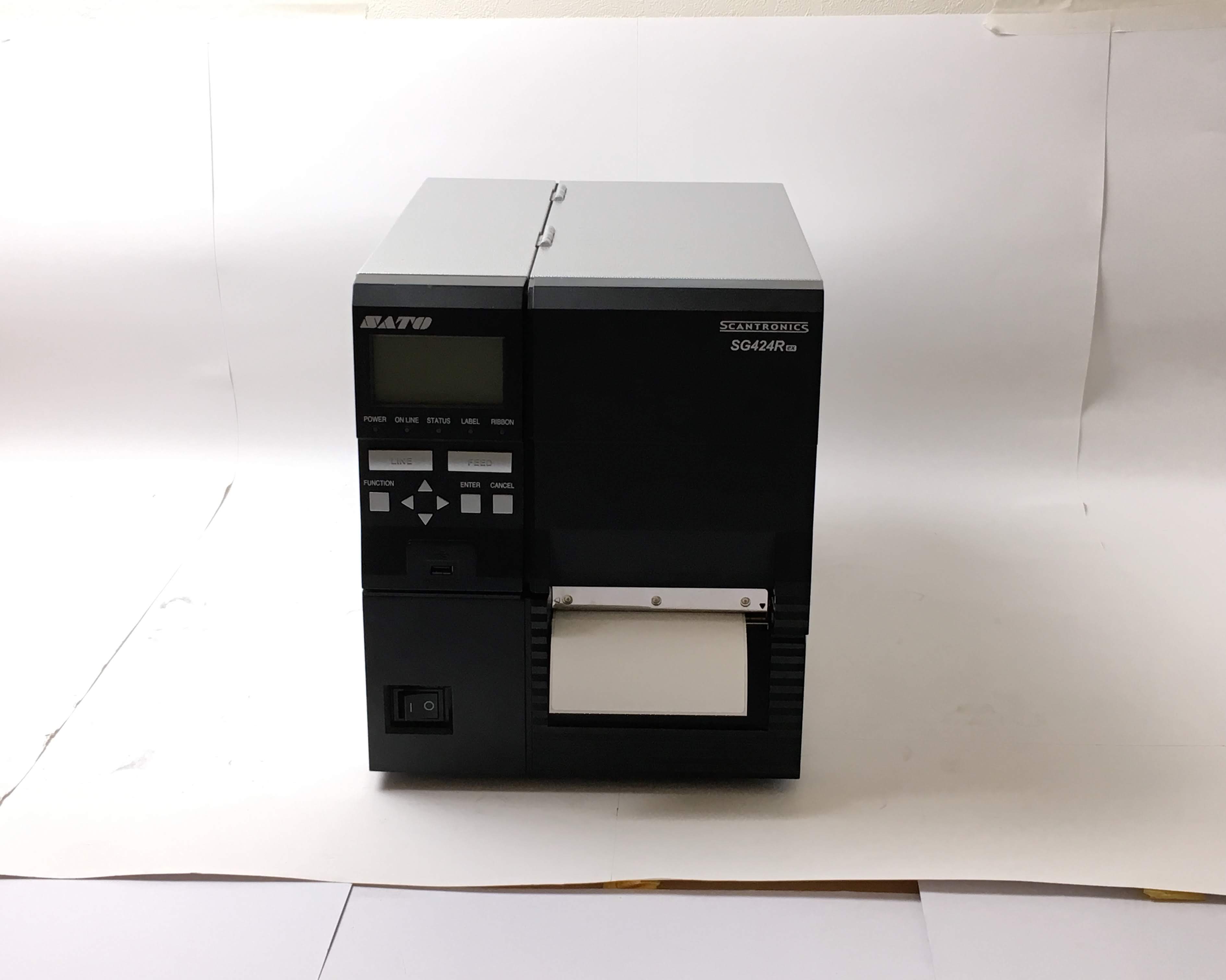 【中古】SATO スキャントロニクス　SG424R-EX (LAN/USB/PRT/RS232C)　メイン画像