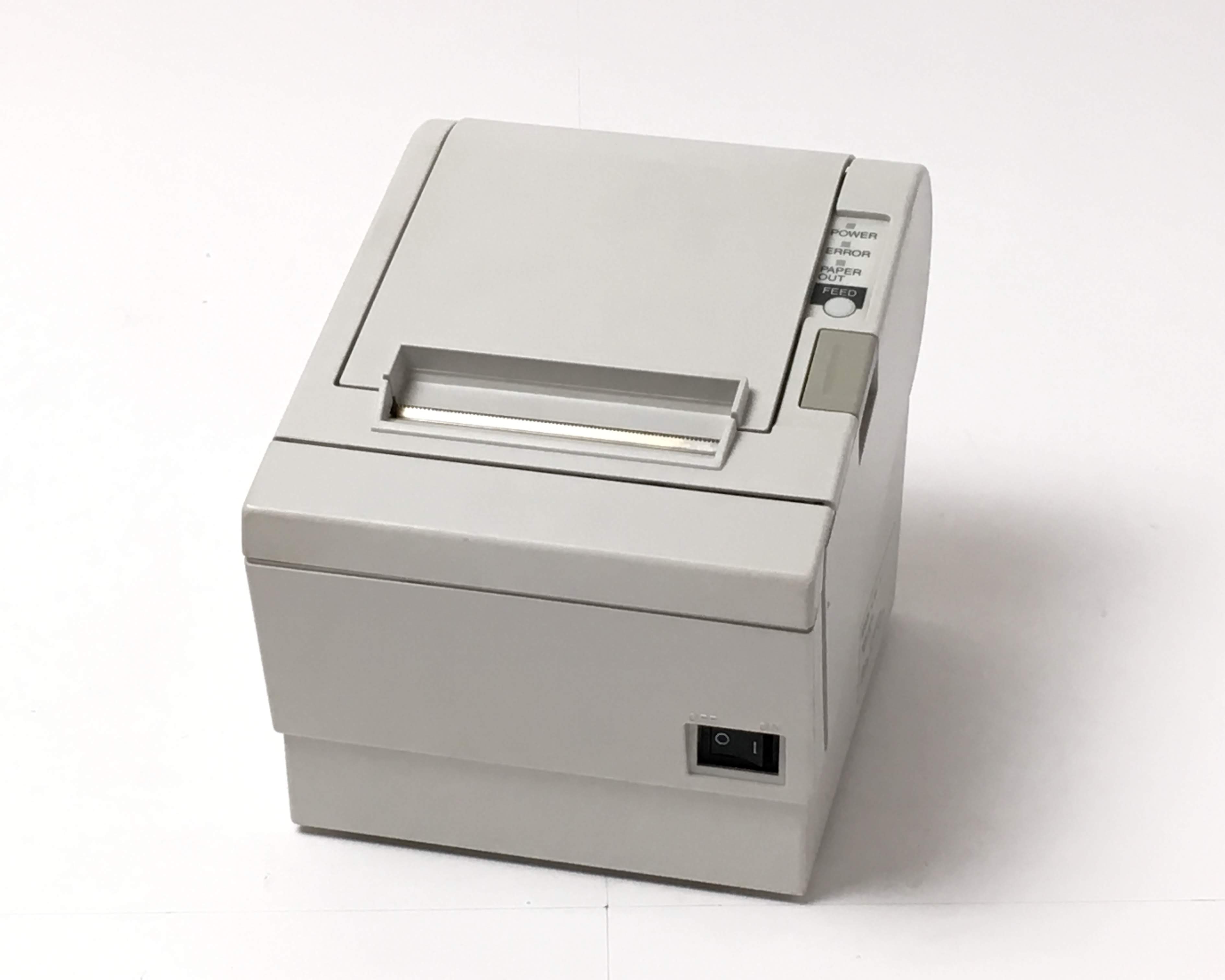 【中古】EPSON レシートプリンタTM-T882(LAN/80mm) ホワイト　メイン画像