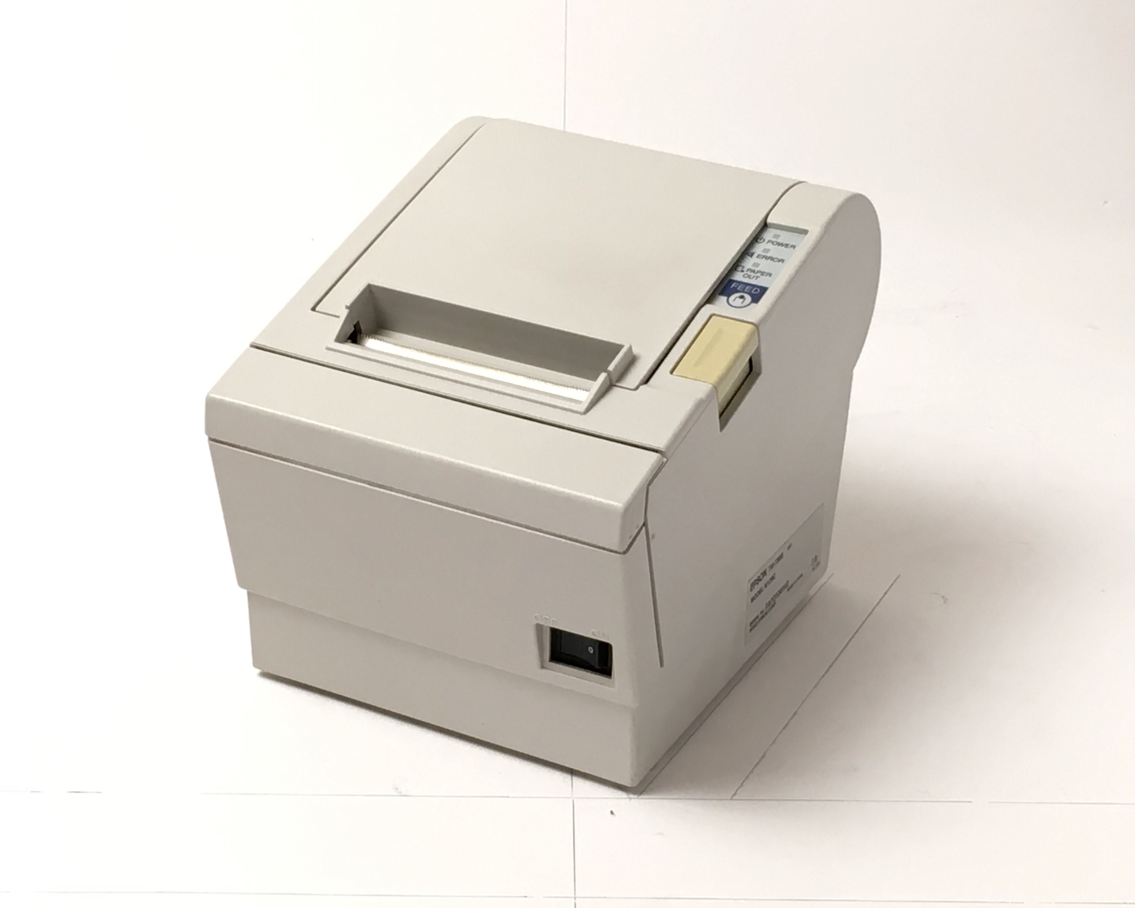【中古】EPSON レシートプリンタTM-T882(USB/58mm) ホワイト メイン画像