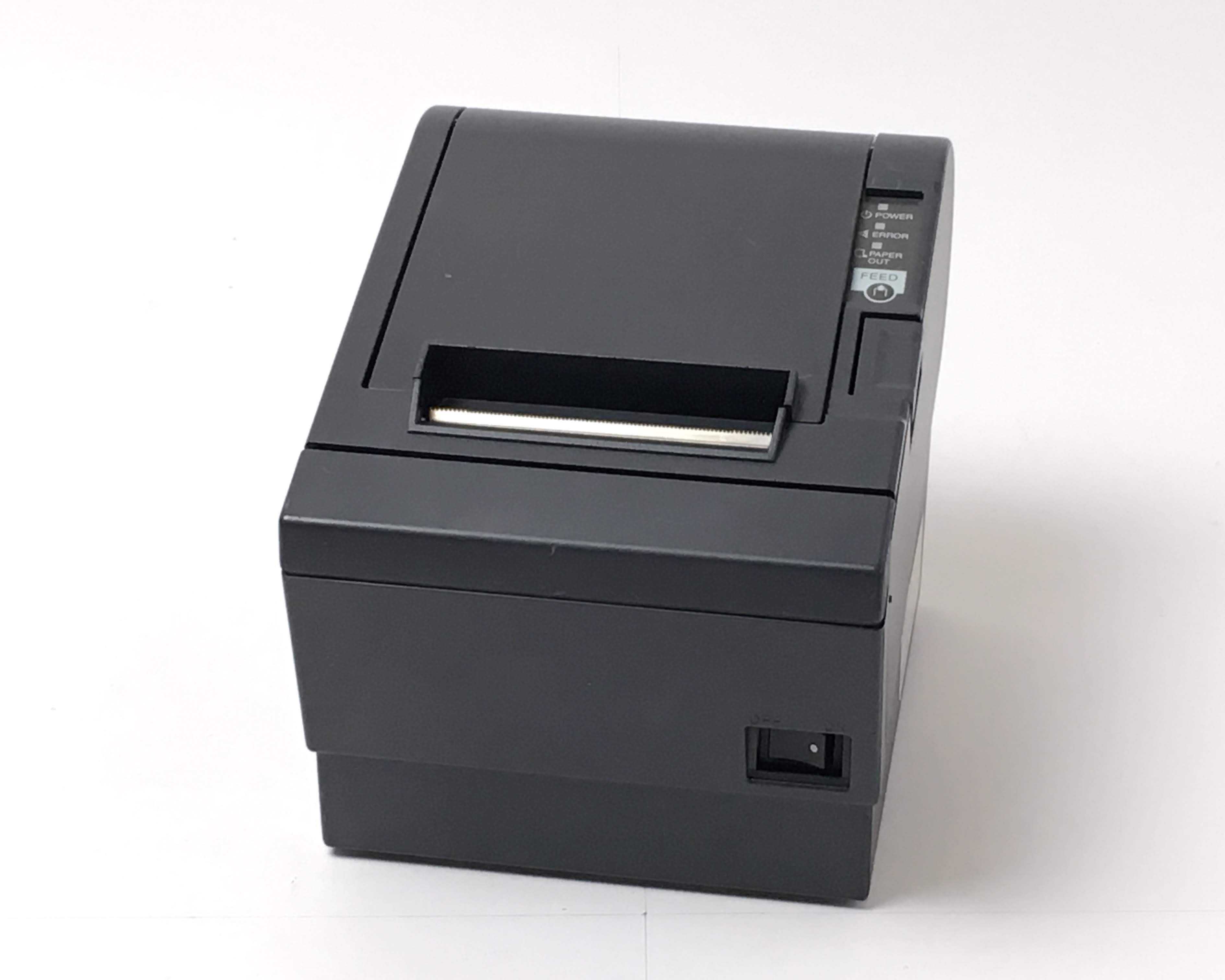 【中古】EPSON レシートプリンタTM-T883(パラレル/58mm) ブラック　メイン画像