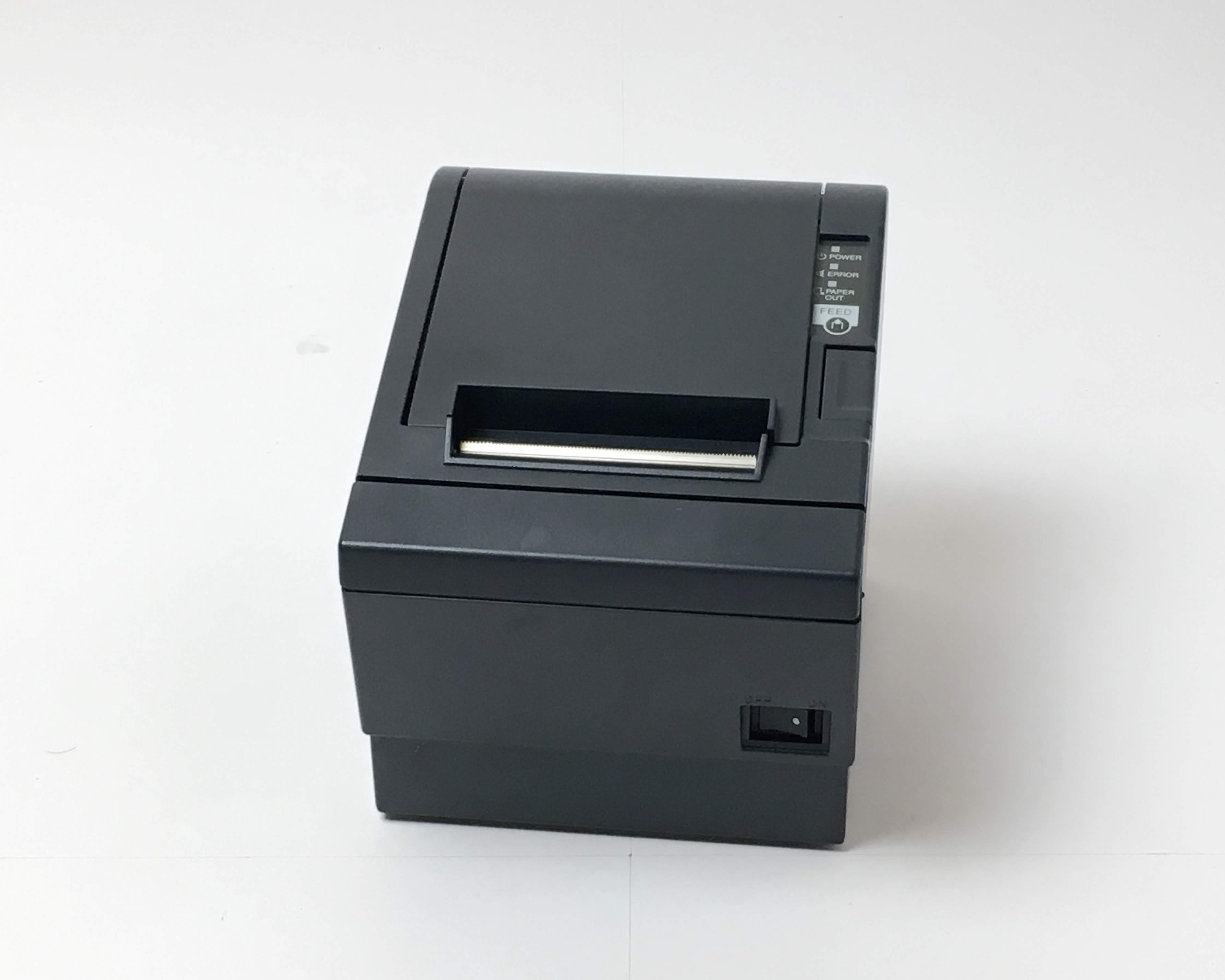 【中古】EPSONレシートプリンタ　TM-T883(RS232C/80mm)ブラック　メイン画像