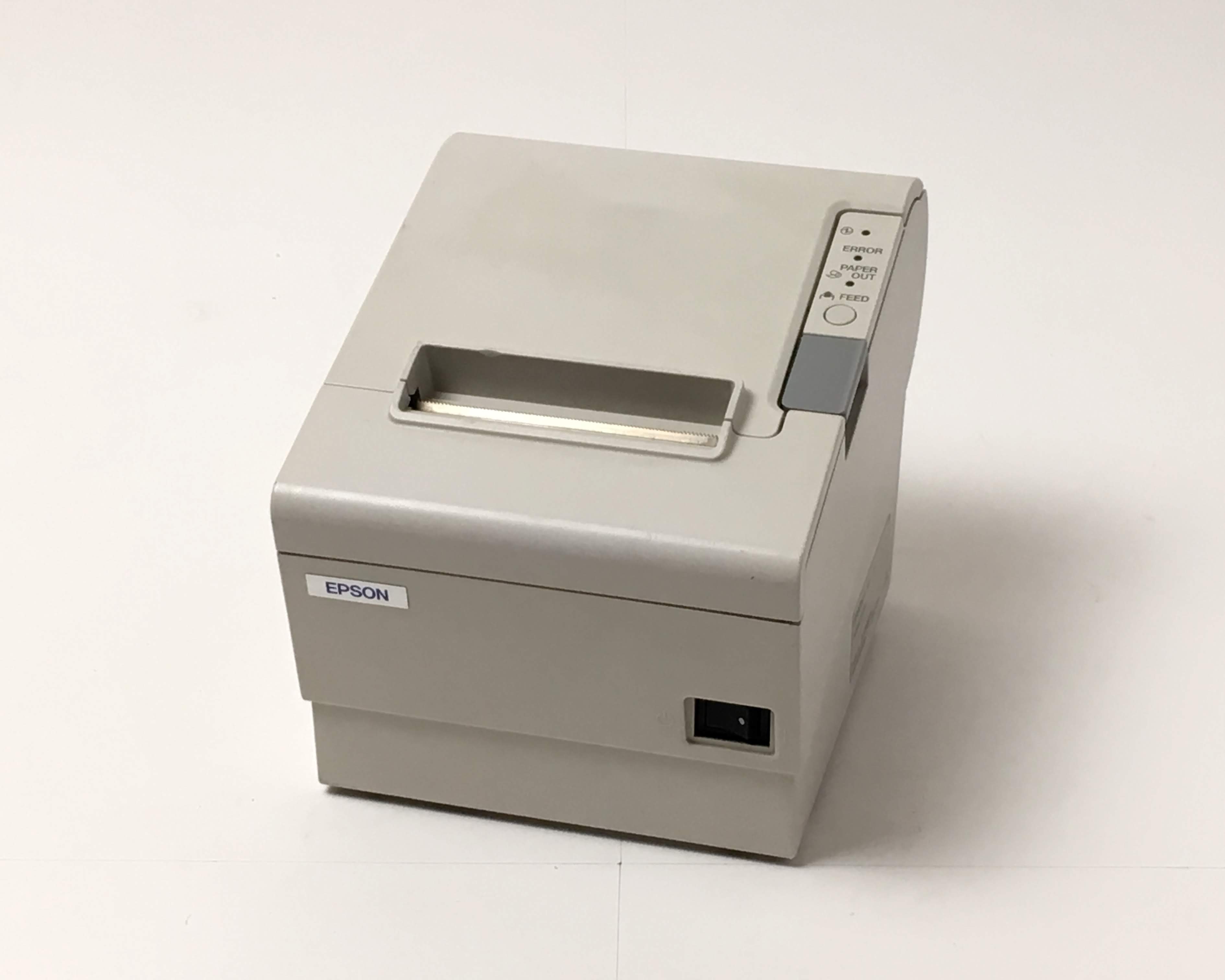 【中古】EPSON レシートプリンタTM-T884(RS232C/58mm) ホワイト　メイン画像