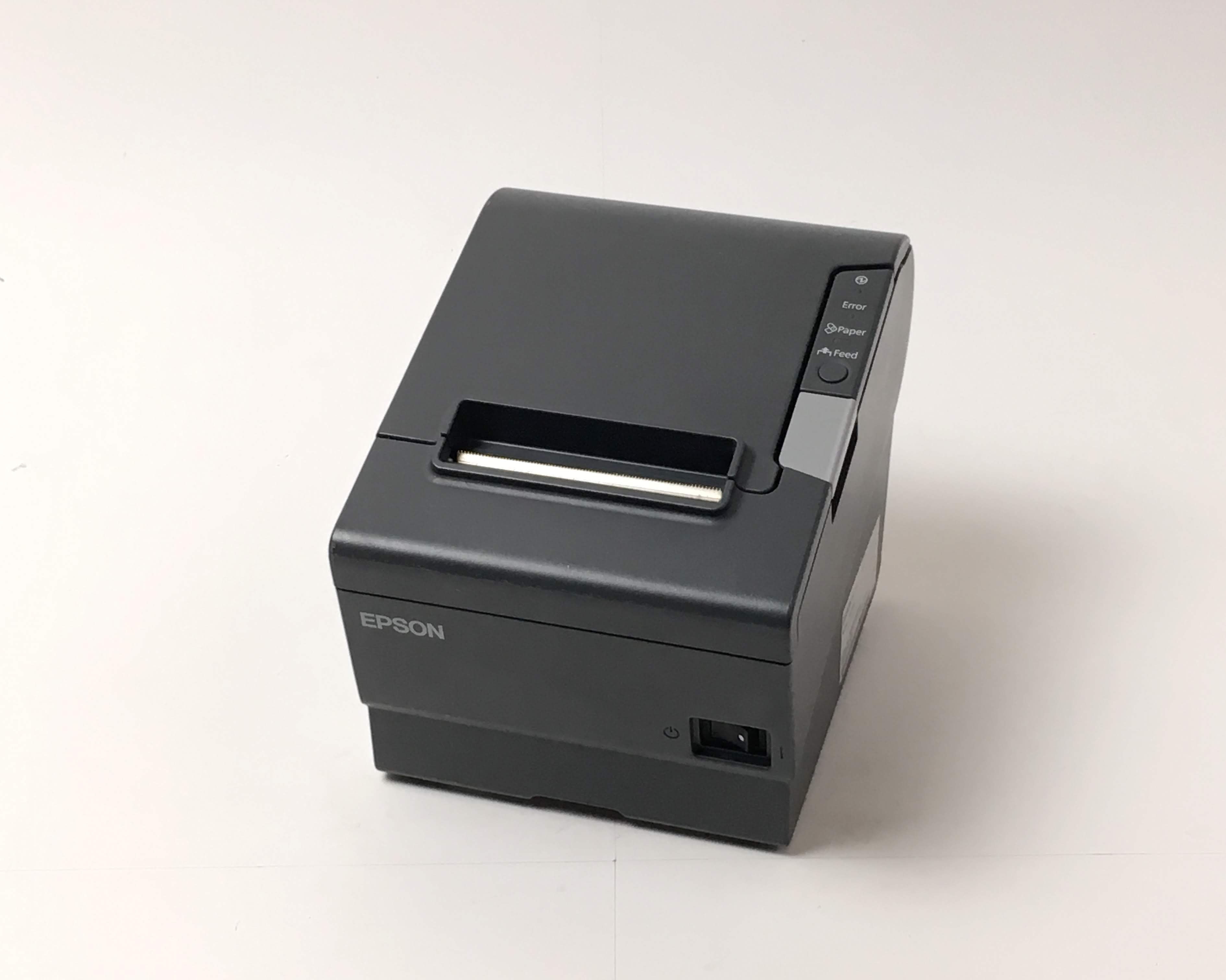 【中古】EPSON レシートプリンター　TM-T885(USB・RS232C/80mm)グレー　メイン画像