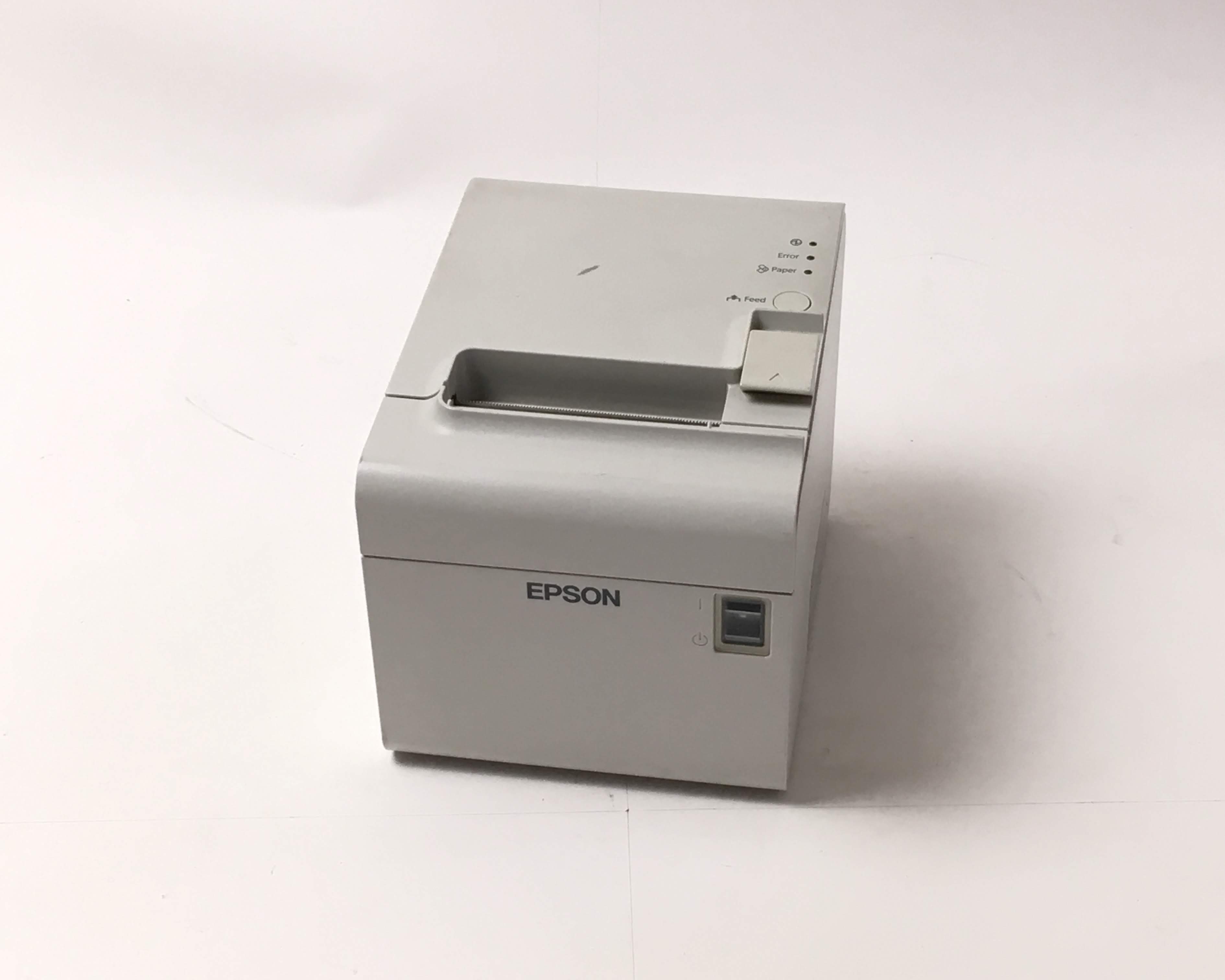 【中古】EPSON レシートプリンタ TM-T902(RS232C/58mm)ホワイト　メイン画像